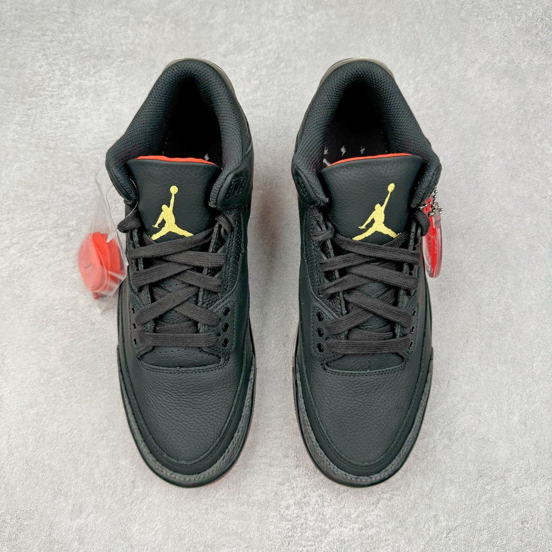 图片[2]-＃DF2.0 J Balvin x Air Jordan AJ3 联名黑红 彩虹渐变 FN0344-001 圈内最强三代系列 匠心打造 开发时长超过半年 目前可过各类鉴定或无法鉴定 裸鞋随便操作 全套原纸板楦头开发 原厂大底磨具加持立体防滑纹理 原装可视Air Sole气垫 原汁原味最完美的三代版型 唯一正确鞋头趴度弧度高度鞋身腰线 原厂TPU彩虹扎染后跟饰片 正确内里反口里网布 皮料菱角分明不变形无多余毛边 广东原厂zp同批次手工大底描漆拉丝 市场唯一原厂鞋扣模具 原厂织唛标 原厂飞人电绣工艺 尾指中部跳三针 独家绑鞋带手法 印刷中底布 四线拉帮 米色美纹纸贴合固定 进口港宝加持 后跟自然饱满 全鞋荧光划线卡点 追求极致完美 每一双都是工艺品 多重QC质检 超越公司货的品控标准 实实在在的免检产品 尺码：40.5 41 42 42.5 43 44 44.5 45 45.5 46 47.5 48.5-选品中心