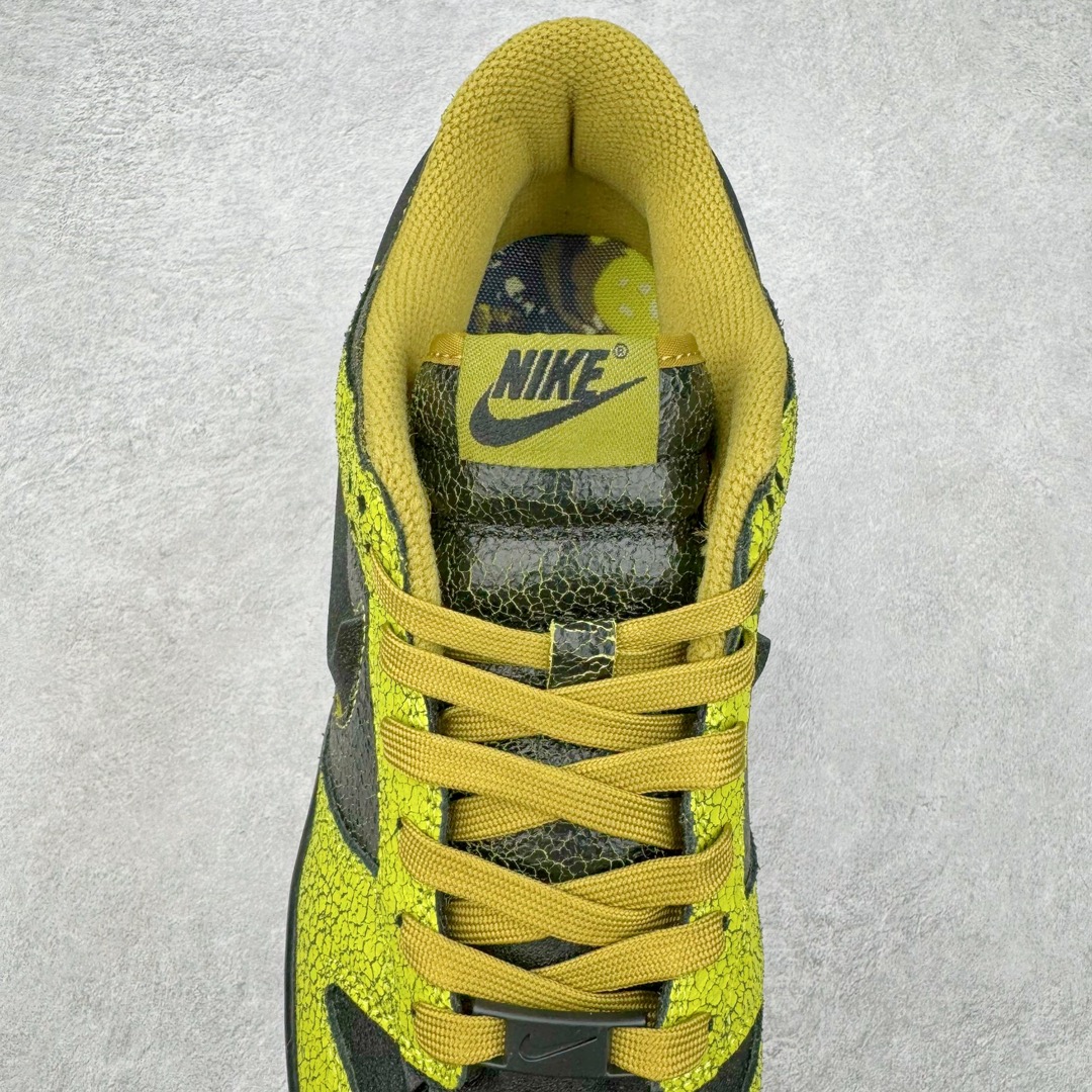 图片[5]-＃S2纯原 NK SB Dunk Low 万圣节限定黑绿 HV6103-300 独家原厂航空铝磨具打磨大底 鞋头坡度极致还原 原盒原配 圈内天花板工艺 原厂冲刀 超高清洁度 全鞋零毛边皮料切割 全套原楦原模倾力打造完美版型 采用原厂百宏鞋带以及原厂百宏织唛舌标 内标可供原厂几率过验 原厂中底布黄色点胶 原厂中底布拉帮走线遵循公司‼️尺码：36 36.5 37.5 38 38.5 39 40 40.5 41 42 42.5 43 44 44.5 45 46 47.5-选品中心