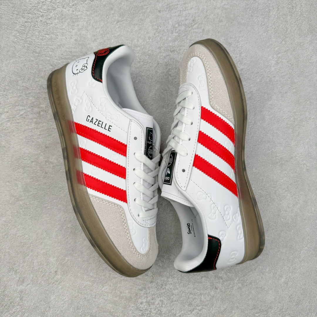 图片[3]-＃特价福利 AD Gazelle Indoor Trainers 羚羊内训系列低帮复古百搭休闲运动德训风板鞋 IH5483 90年代经典的复刻版！自60年代以足球训练鞋面世以来,Gazelle就以其经典设计席卷全球。1991年版本的复刻,再造经典Gazelle。采用皮革打造,搭配浊色细节,让这款经典更加简约。尺码：36 36⅔ 37⅓ 38 38⅔ 39⅓ 40 40⅔ 41⅓ 42 42⅔ 43⅓ 44 45-选品中心