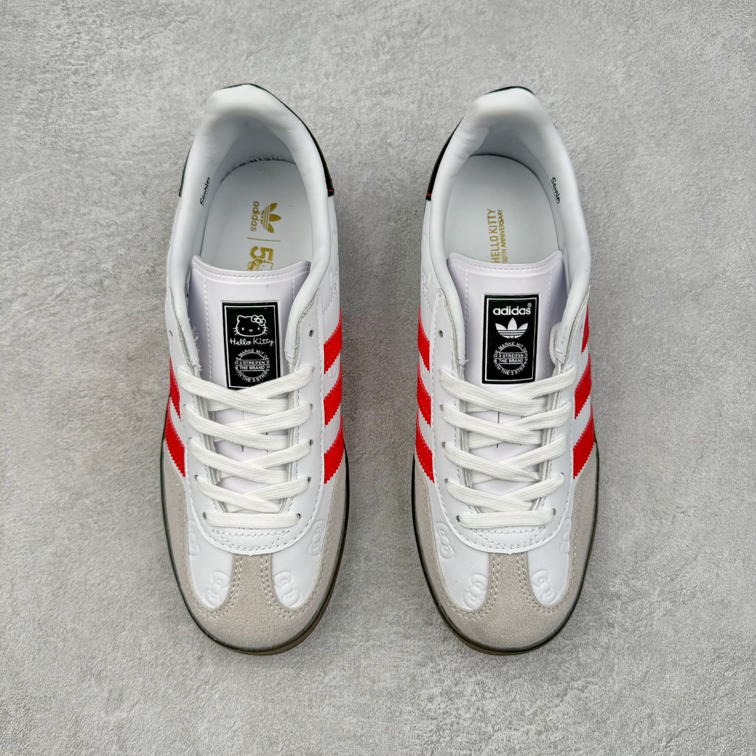 图片[2]-＃特价福利 AD Gazelle Indoor Trainers 羚羊内训系列低帮复古百搭休闲运动德训风板鞋 IH5483 90年代经典的复刻版！自60年代以足球训练鞋面世以来,Gazelle就以其经典设计席卷全球。1991年版本的复刻,再造经典Gazelle。采用皮革打造,搭配浊色细节,让这款经典更加简约。尺码：36 36⅔ 37⅓ 38 38⅔ 39⅓ 40 40⅔ 41⅓ 42 42⅔ 43⅓ 44 45-选品中心