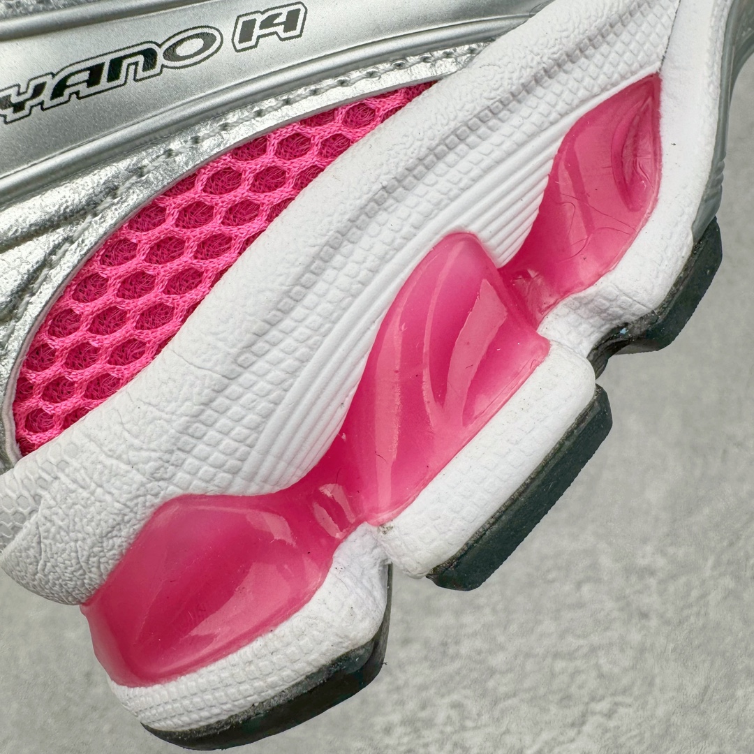 图片[18]-＃ZC总裁 Asics Gel-Kayano K14 亚瑟士系列复古舒适织物合成革减震防滑耐磨低帮休闲跑步鞋 市场顶级版本 原装纸板楦头开发 独家私模五层组合大底 原厂定制缓震硅胶加持 原盒原配 官方四联吊牌 一比一同步原鞋工艺和用料 鞋面原厂“三明治”多层网布 区别其他同价版本 鞋垫采用原厂OrthoLite欧索莱材质 非普通海玻璃鞋垫 后跟一样采用了GEL缓震胶 整体系列设计非常的科技感 锻炼跑步的同时让你一样时尚百搭 尺码：36 37 37.5 38 39 39.5 40 40.5 41.5 42 42.5 43.5 44 44.5 45 46-选品中心