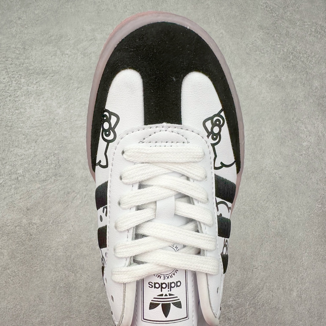 图片[4]-AD Samba XLG 桑巴舞加大厚底版系列德训风百搭松糕休闲运动板鞋生胶底 IG4449 自Originals Samba成功借势Blokecore风潮一跃成为街头巷尾的焦点鞋款后,不论是围绕Samba本身打造的各式「变种版本」,还是以Samba为蓝本打造联名鞋款,都成为了时尚潮流人士日常穿搭首选。Samba XLG是adidas Originals不断扩展XLG系列的一部分,旨在与年轻文化相契合,迎合那些希望通过个性时尚表达自我而不愿牺牲舒适度的年轻群体。街头时尚领域的Gen Z特别偏爱宽松的穿着风格。Samba XLG针对这一点做了创新。它在延续Samba OG经典设计的基础上,迎合年轻群体的穿着习惯,重塑为宽大的鞋身比例轮廓以及加厚中底,让消费者轻松展示自己独特的风格。全新的Samba XLG系列不仅迎合了当下年轻群体的穿搭习惯,加宽了鞋身比例以及将中底进一步增厚,在视觉比例上更加饱满,同时还保留了经典Samba的细节,这样一来,鞋迷朋友在穿搭上不仅能更加个性化,而且还能延续一定的复古感受。尺码：36 36⅔ 37⅓ 38 38⅔ 39⅓ 40 40⅔ 41⅓ 42 42⅔ 43⅓ 44 45-选品中心