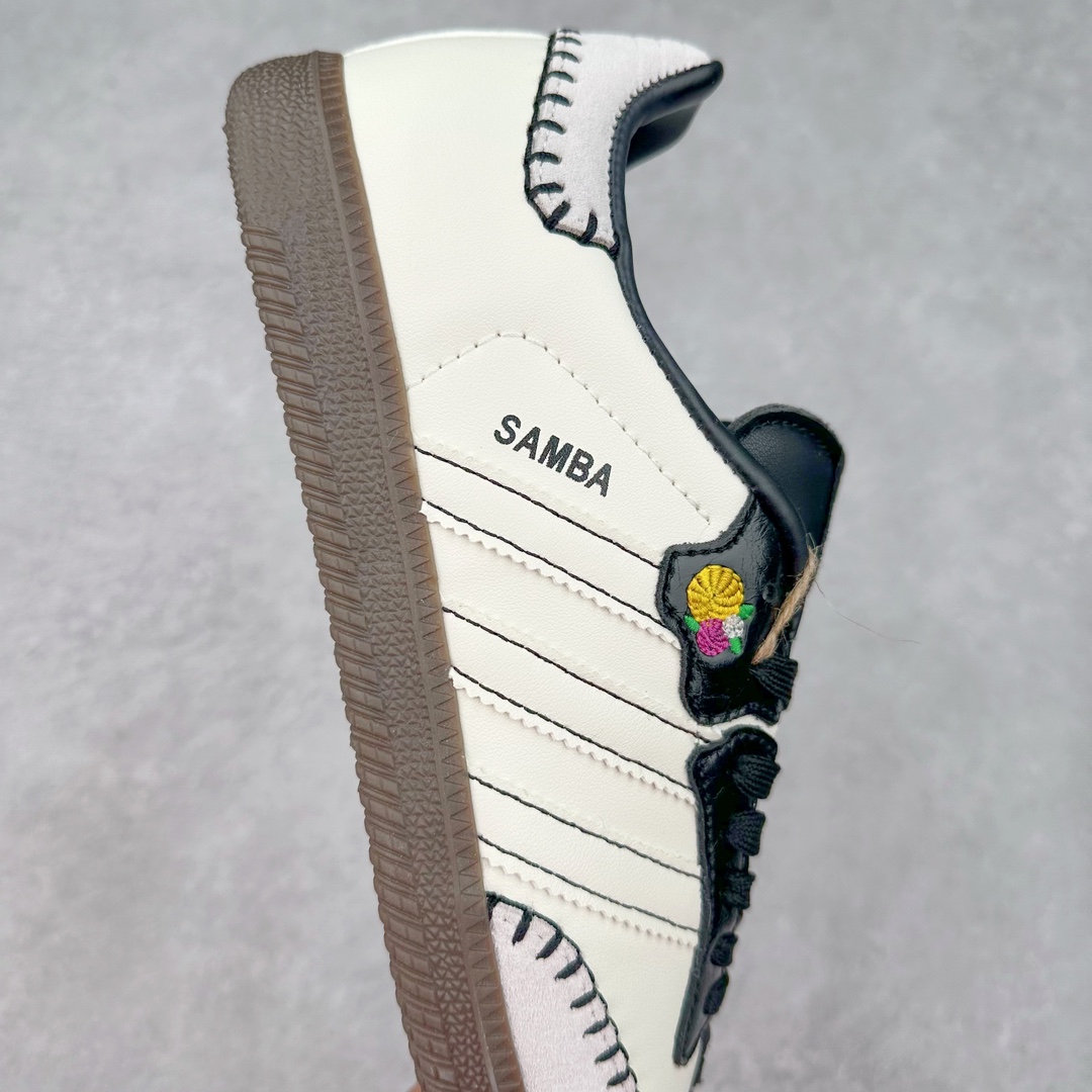 图片[6]-AD Original Samba OG 复古经典轻便板鞋 JI3931 这款桑巴鞋展示了高质量的工艺 带有装饰的超锁缝制和无缝的手感 柔软、柔软的皮革造型和标志性的3条纹完成了精致的外观 正规合身鞋带 鞋面上有绒面鞋垫 橡胶鞋底 享受正畸套筒软感 自50年代首次亮相以来就一直在赢得粉丝的青睐 尺码：36 36.5 37.5 38 38.5 39 40 40.5 41 42 42.5 43 44 44.5 45-选品中心