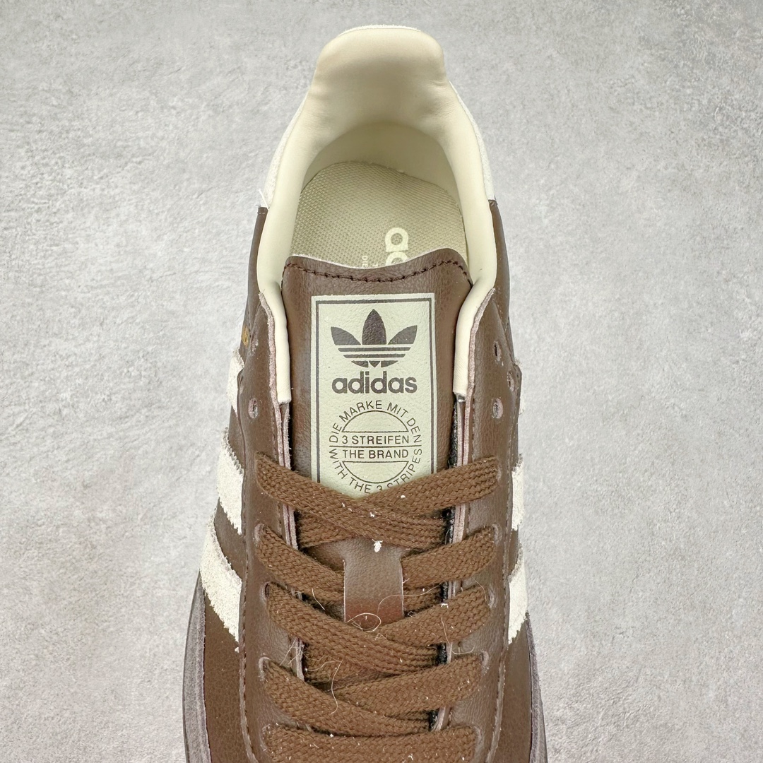 图片[5]-AD Original Samba OG 复古经典轻便板鞋 ID1481 这款桑巴鞋展示了高质量的工艺 带有装饰的超锁缝制和无缝的手感 柔软、柔软的皮革造型和标志性的3条纹完成了精致的外观 正规合身鞋带 鞋面上有绒面鞋垫 橡胶鞋底 享受正畸套筒软感 自50年代首次亮相以来就一直在赢得粉丝的青睐 尺码：36 36.5 37.5 38 38.5 39 40 40.5 41 42 42.5 43 44 44.5 45-选品中心