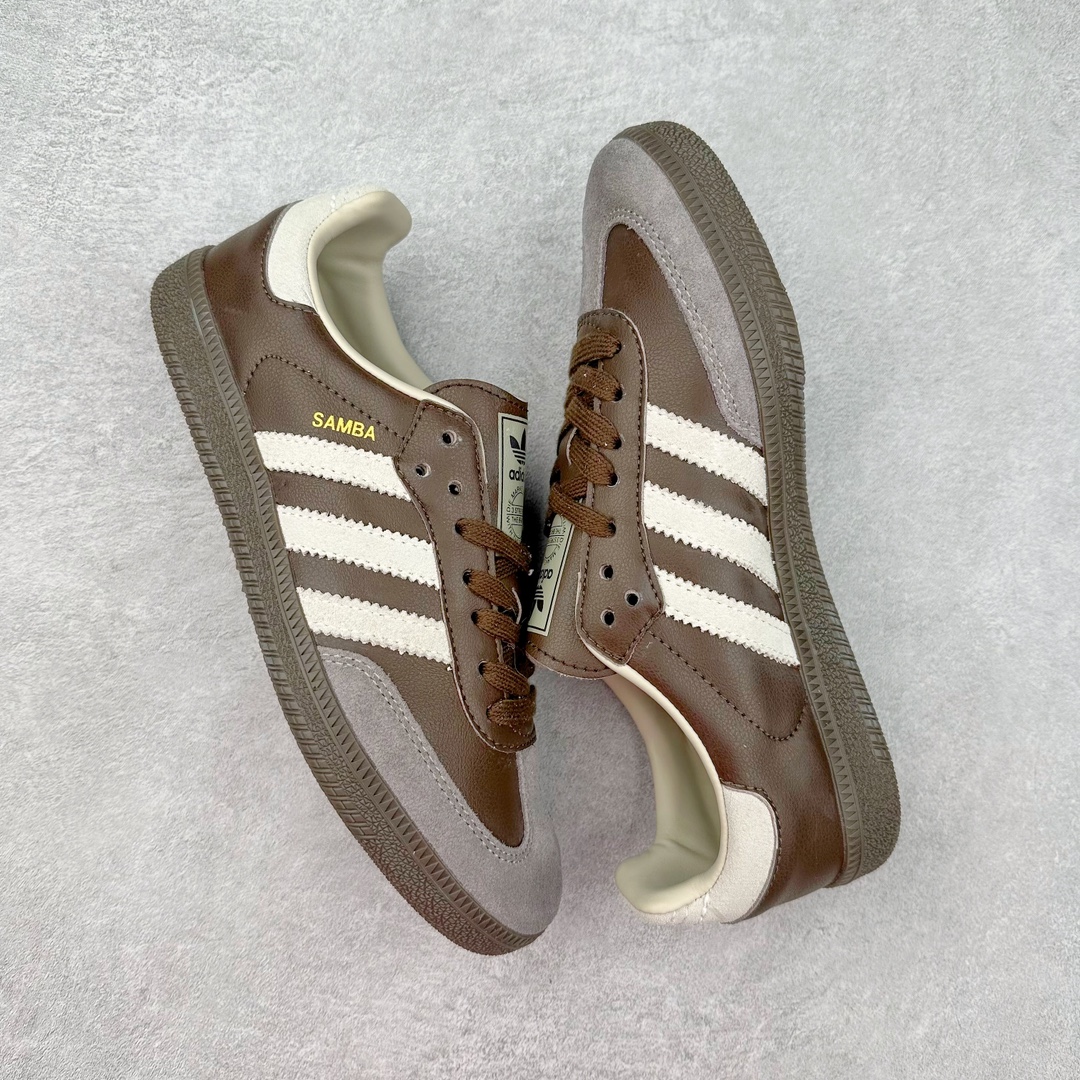 图片[3]-AD Original Samba OG 复古经典轻便板鞋 ID1481 这款桑巴鞋展示了高质量的工艺 带有装饰的超锁缝制和无缝的手感 柔软、柔软的皮革造型和标志性的3条纹完成了精致的外观 正规合身鞋带 鞋面上有绒面鞋垫 橡胶鞋底 享受正畸套筒软感 自50年代首次亮相以来就一直在赢得粉丝的青睐 尺码：36 36.5 37.5 38 38.5 39 40 40.5 41 42 42.5 43 44 44.5 45-选品中心