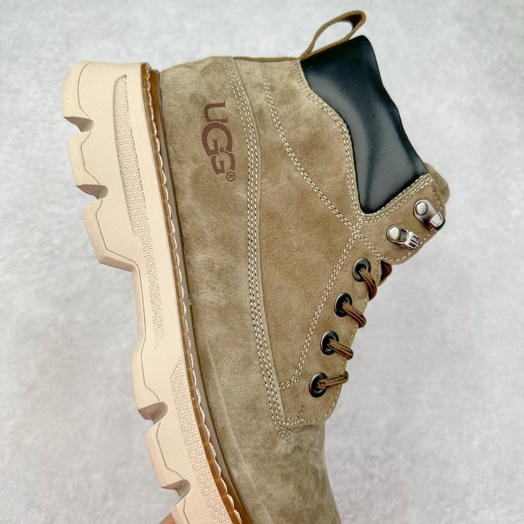 图片[6]-UGG 2024秋冬新品男士中帮休闲马丁靴系列 #广东大厂品质 24ss秋冬新款 时尚潮流搭配 面料釆用意大利进口磨砂牛皮 全鞋真牛皮材料 大底到五金都是代工厂原材料制作 好货不杀猪 首单质量严格把控 全套官网统一包装 今年冬季防寒户外专用产品 日常随意搭配 型男必备‼美国轻奢品牌【UGG】Tasman Weather Hybrid 塔斯曼混合系列中帮轻量休闲马丁靴“ 尺码：39-44（比运动鞋大一码）-选品中心