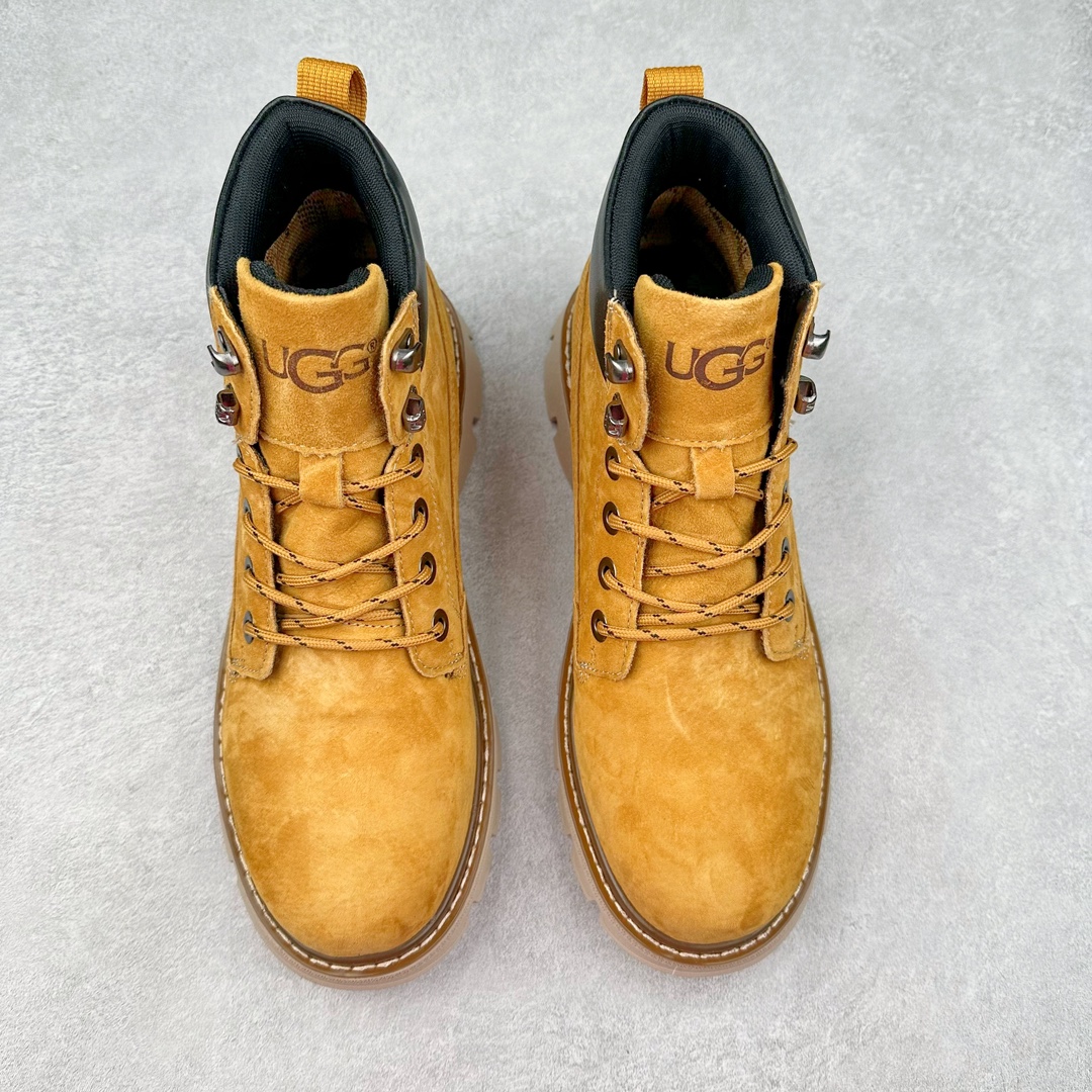 图片[2]-UGG 2024秋冬新品男士中帮休闲马丁靴系列 #广东大厂品质 24ss秋冬新款 时尚潮流搭配 面料釆用意大利进口磨砂牛皮 全鞋真牛皮材料 大底到五金都是代工厂原材料制作 好货不杀猪 首单质量严格把控 全套官网统一包装 今年冬季防寒户外专用产品 日常随意搭配 型男必备‼美国轻奢品牌【UGG】Tasman Weather Hybrid 塔斯曼混合系列中帮轻量休闲马丁靴“ 尺码：39-44（比运动鞋大一码）-选品中心