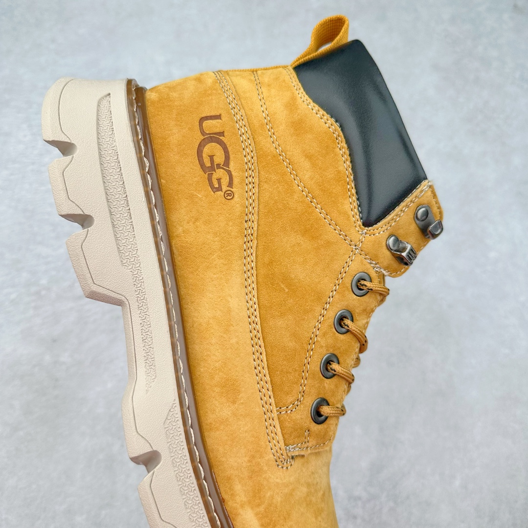 图片[6]-UGG 2024秋冬新品男士中帮休闲马丁靴系列 #广东大厂品质 24ss秋冬新款 时尚潮流搭配 面料釆用意大利进口磨砂牛皮 全鞋真牛皮材料 大底到五金都是代工厂原材料制作 好货不杀猪 首单质量严格把控 全套官网统一包装 今年冬季防寒户外专用产品 日常随意搭配 型男必备‼美国轻奢品牌【UGG】Tasman Weather Hybrid 塔斯曼混合系列中帮轻量休闲马丁靴“ 尺码：39-44（比运动鞋大一码）-选品中心