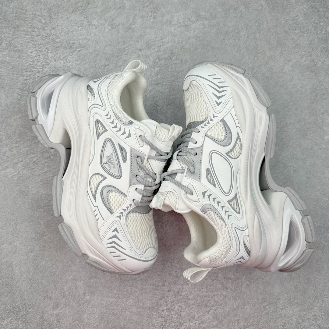 图片[3]-GG-CC Chunky Low白鹿同款独星球 2024新款GGCC低帮复古厚底增高老爹鞋 时髦look轻松定格 不费力展现率性氛围 原版正确大底 高档银盒 酷帅机能风不规则设计大底 8CM 增高厚底 大长腿既视感轻松拿捏 货号：G24X9833 尺码：35 36 37 38 39 40-选品中心