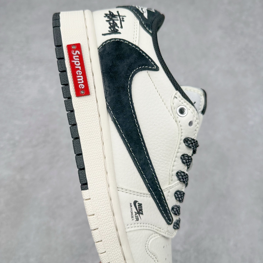 图片[6]-TS x Air Jordan AJ1 Low 倒钩低帮联名定制配色 SJ2068-129 原厂内置气垫魔块 A模大底 头层小牛皮 鞋舌AJ原厂专用牛津布+AJ专用反口珍珠布+原厂无杂质高弹内里海棉+特殊封边弹力鞋带 尺码：36 36.5 37.5 38 38.5 39 40 40.5 41 42 42.5 43 44 44.5 45 46 47.5-选品中心