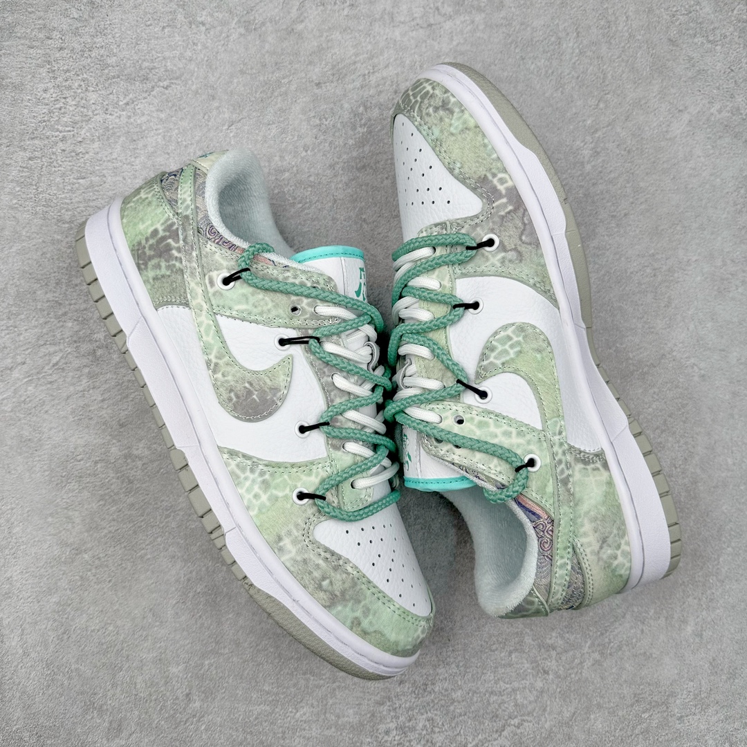 图片[3]-NK Dunk Low 定制配色 SJ2068-229 大厂出品 极力推荐 原装头层材料 独家版型蒸餾加工帶來的是更好的视觉和脚感体验大厂纯原品质出货 清洁度 电绣工艺 皮料切割干净无任何毛边 细节完美 尺码：36 36.5 37.5 38 38.5 39 40 40.5 41 42 42.5 43 44 44.5 45 46 47.5-选品中心