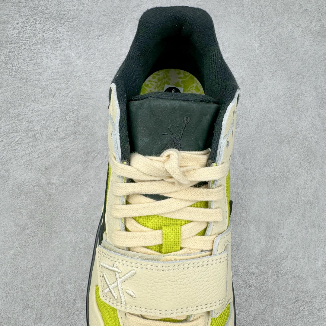 图片[5]-＃Y3纯原 Travis Scott x Jordan AJ Cut The Check TS倒钩联名魔术贴篮球鞋 米黑绿 FZ8117-102 注意默认配原盒盒子配套布袋不用加钱 退货丢失扣30元 原厂全套原楦原纸板冲刀磨具开发 原厂皮料加持 原厂港宝加持定型后跟R度完美 同源原厂电绣 鬼脸飞翼针数密度立体效果一致 百分百一致原鞋 原厂拉帮工艺 针距密度一致 后跟弧度收口自然不对折 极致一眼正品既视感 进口玻璃冲刀皮料裁剪零毛边 全鞋电脑针车工艺 品控清洁度最高QC检验标准 免检产品 原厂订购鞋盒、布袋、鞋标、防尘纸、鞋撑、鞋带 追求极致的原厂味道 配色方面采用白色为基础 搭配棕色框架呈现 完美还原了初代倒钩的配色设计 细节方面 标志性的反钩Swoosh采用米色点缀 鞋面还带有特殊的魔术贴细节 此外在鞋舌、后跟部分均带有Cactus Jack厂牌Logo 彰显鞋款特殊身份 尺码：36 36.5 37.5 38 38.5 39 40 40.5 41 42 42.5 43 44 44.5 45 46 47.5 48.5-选品中心