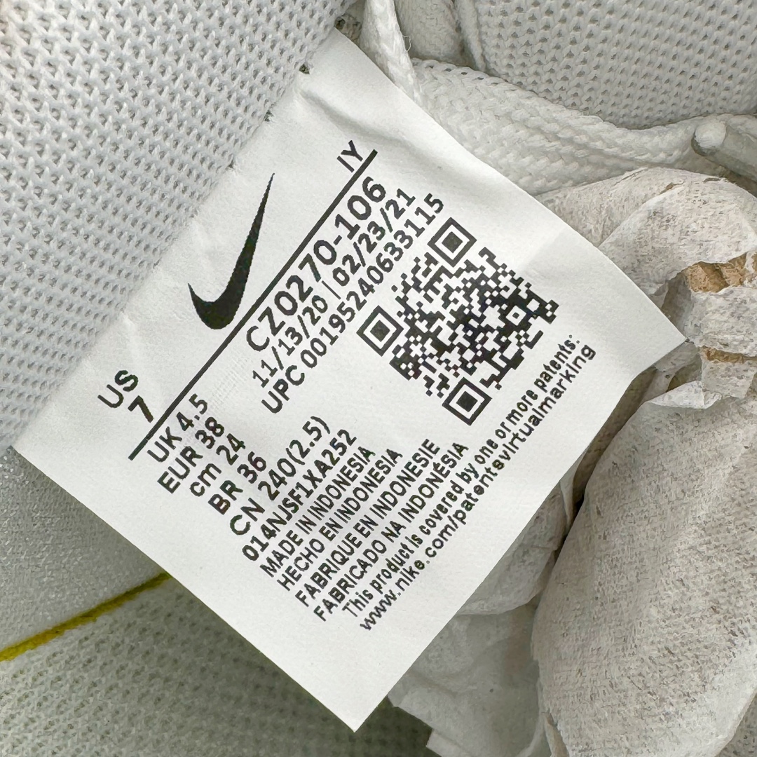 图片[12]-＃特价福利 NK Air Force 1´07 Low 空军一号低帮百搭休闲运动板鞋 CZ0270-106 柔软、弹性十足的缓震性能和出色的中底设计 横跨复古与现代的外型结合 造就出风靡全球 三十多年的Force 1 直到今天还深受青睐 尺码：35.5 36 36.5 37.5 38 38.5 39-选品中心