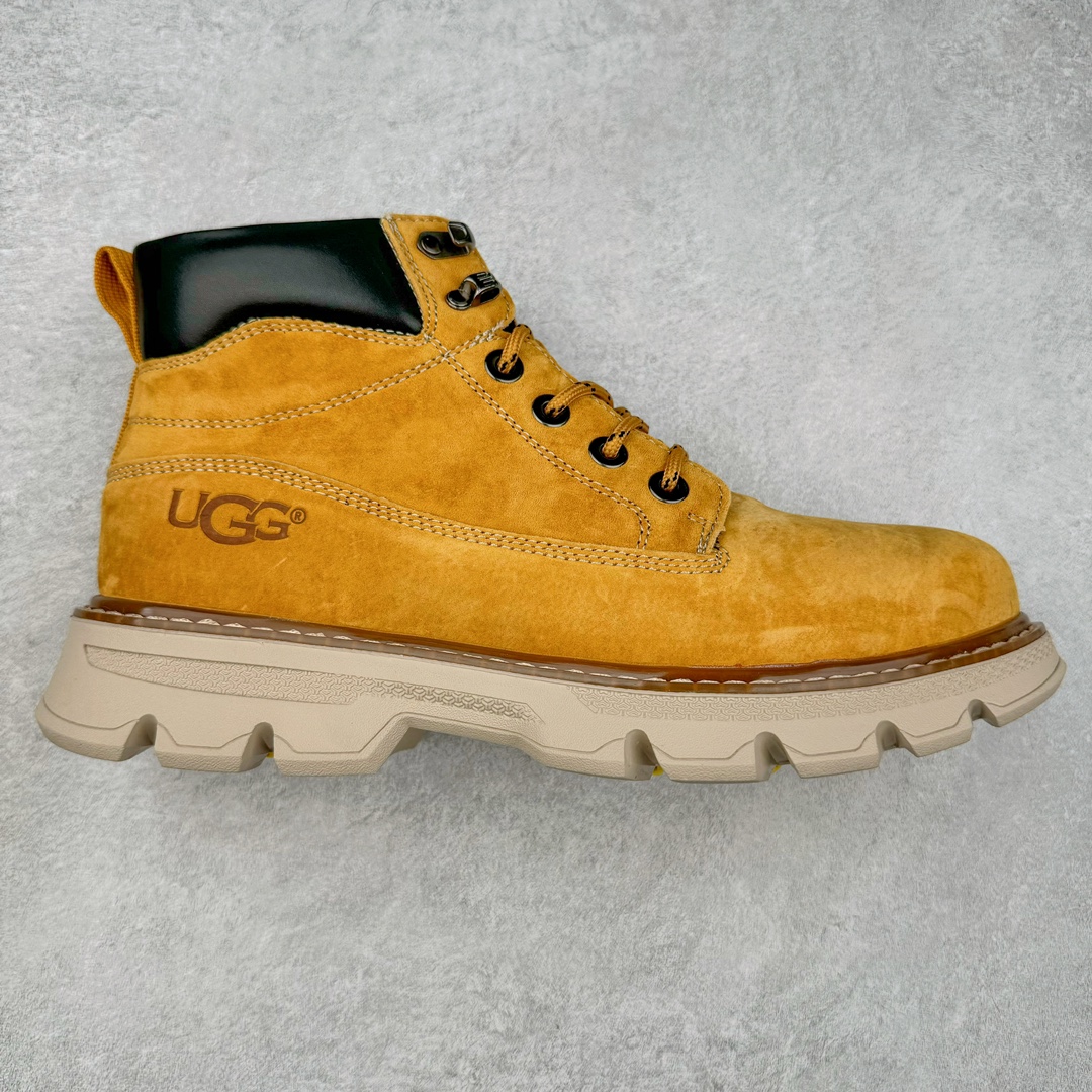 UGG 2024秋冬新品男士中帮休闲马丁靴系列 #广东大厂品质 24ss秋冬新款 时尚潮流搭配 面料釆用意大利进口磨砂牛皮 全鞋真牛皮材料 大底到五金都是代工厂原材料制作 好货不杀猪 首单质量严格把控 全套官网统一包装 今年冬季防寒户外专用产品 日常随意搭配 型男必备‼美国轻奢品牌【UGG】Tasman Weather Hybrid 塔斯曼混合系列中帮轻量休闲马丁靴“ 尺码：39-44（比运动鞋大一码）-选品中心