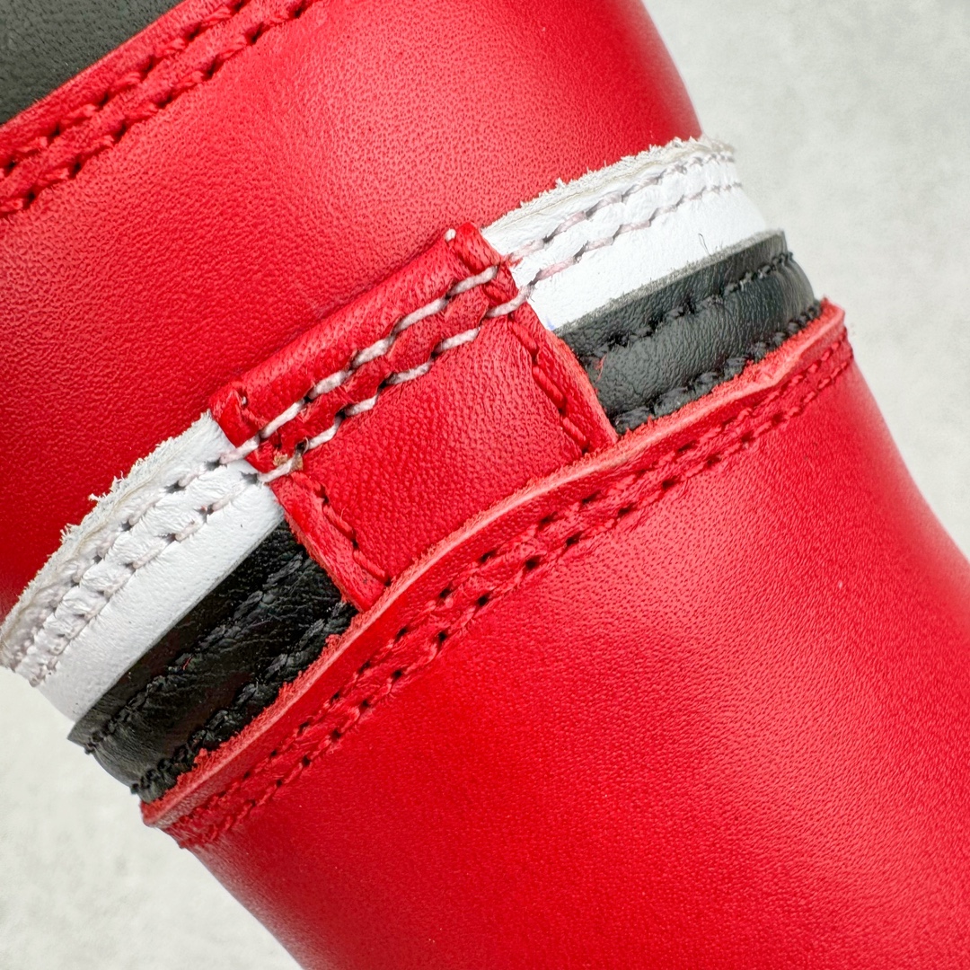 图片[12]-＃OG纯原 Air Jordan AJ1 Retro High 新黑脚趾2024 DZ5485-106 原盒原配 原厂拉帮工艺 针距密度一致 全新升级网板中底 原楦原纸板开发 后跟弧度收口自然不对折 极致一眼正品既视感 原厂皮料 进口玻璃冲刀皮料裁剪零毛边 承诺百分百一致原鞋 全鞋电脑针车工艺 鞋面清洁度最高QC检验标准 控制溢胶 飞翼3D高频深度立体 鞋盒、防尘纸 均采购来自原厂 尺码：36 36.5 37.5 38 38.5 39 40 40.5 41 42 42.5 43 44 44.5 45 46 47.5-选品中心