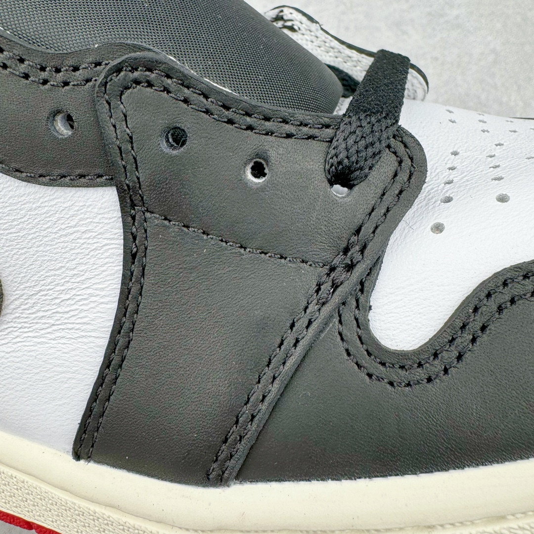 图片[17]-＃OG纯原 Air Jordan AJ1 Retro High 新黑脚趾2024 DZ5485-106 原盒原配 原厂拉帮工艺 针距密度一致 全新升级网板中底 原楦原纸板开发 后跟弧度收口自然不对折 极致一眼正品既视感 原厂皮料 进口玻璃冲刀皮料裁剪零毛边 承诺百分百一致原鞋 全鞋电脑针车工艺 鞋面清洁度最高QC检验标准 控制溢胶 飞翼3D高频深度立体 鞋盒、防尘纸 均采购来自原厂 尺码：36 36.5 37.5 38 38.5 39 40 40.5 41 42 42.5 43 44 44.5 45 46 47.5-选品中心