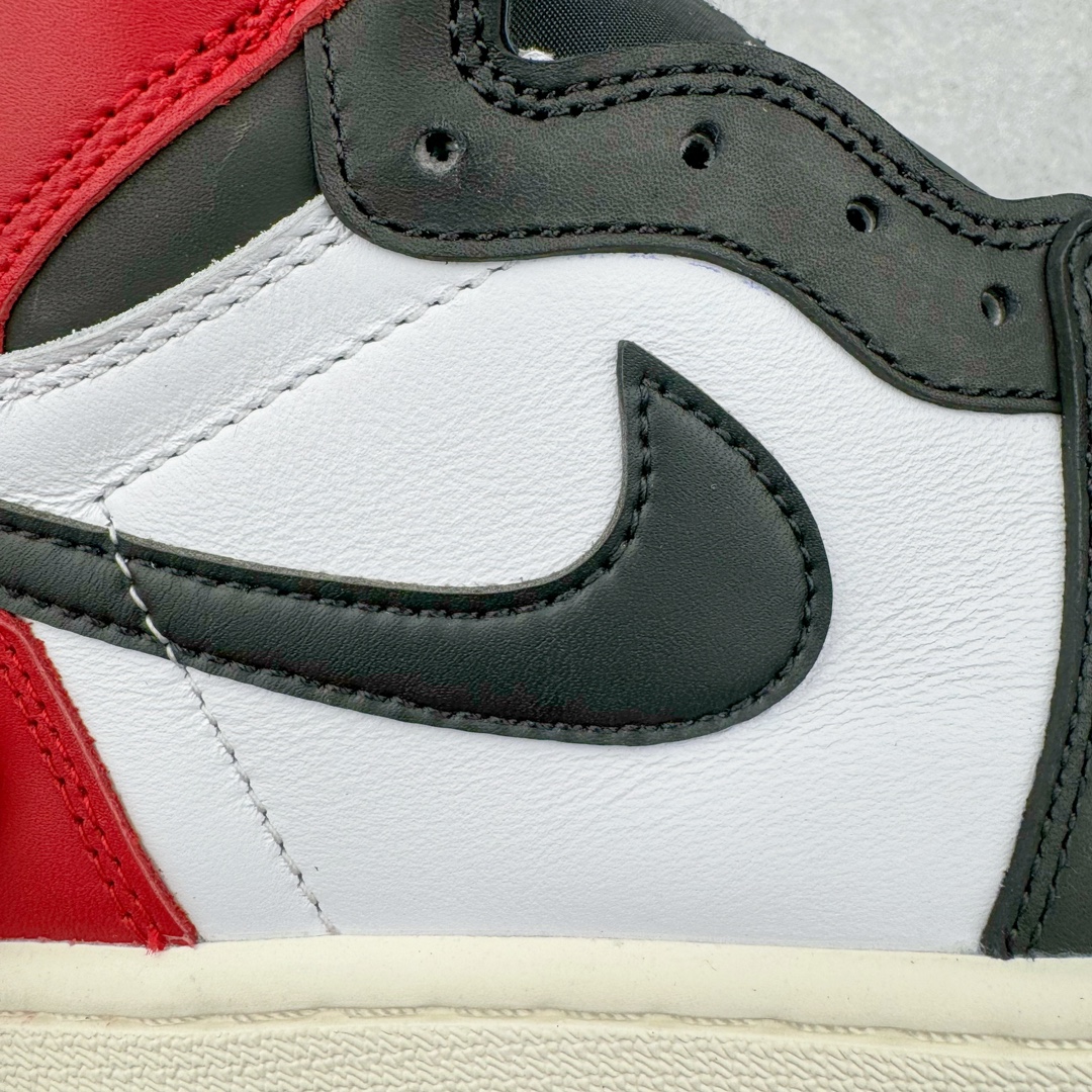 图片[16]-＃OG纯原 Air Jordan AJ1 Retro High 新黑脚趾2024 DZ5485-106 原盒原配 原厂拉帮工艺 针距密度一致 全新升级网板中底 原楦原纸板开发 后跟弧度收口自然不对折 极致一眼正品既视感 原厂皮料 进口玻璃冲刀皮料裁剪零毛边 承诺百分百一致原鞋 全鞋电脑针车工艺 鞋面清洁度最高QC检验标准 控制溢胶 飞翼3D高频深度立体 鞋盒、防尘纸 均采购来自原厂 尺码：36 36.5 37.5 38 38.5 39 40 40.5 41 42 42.5 43 44 44.5 45 46 47.5-选品中心