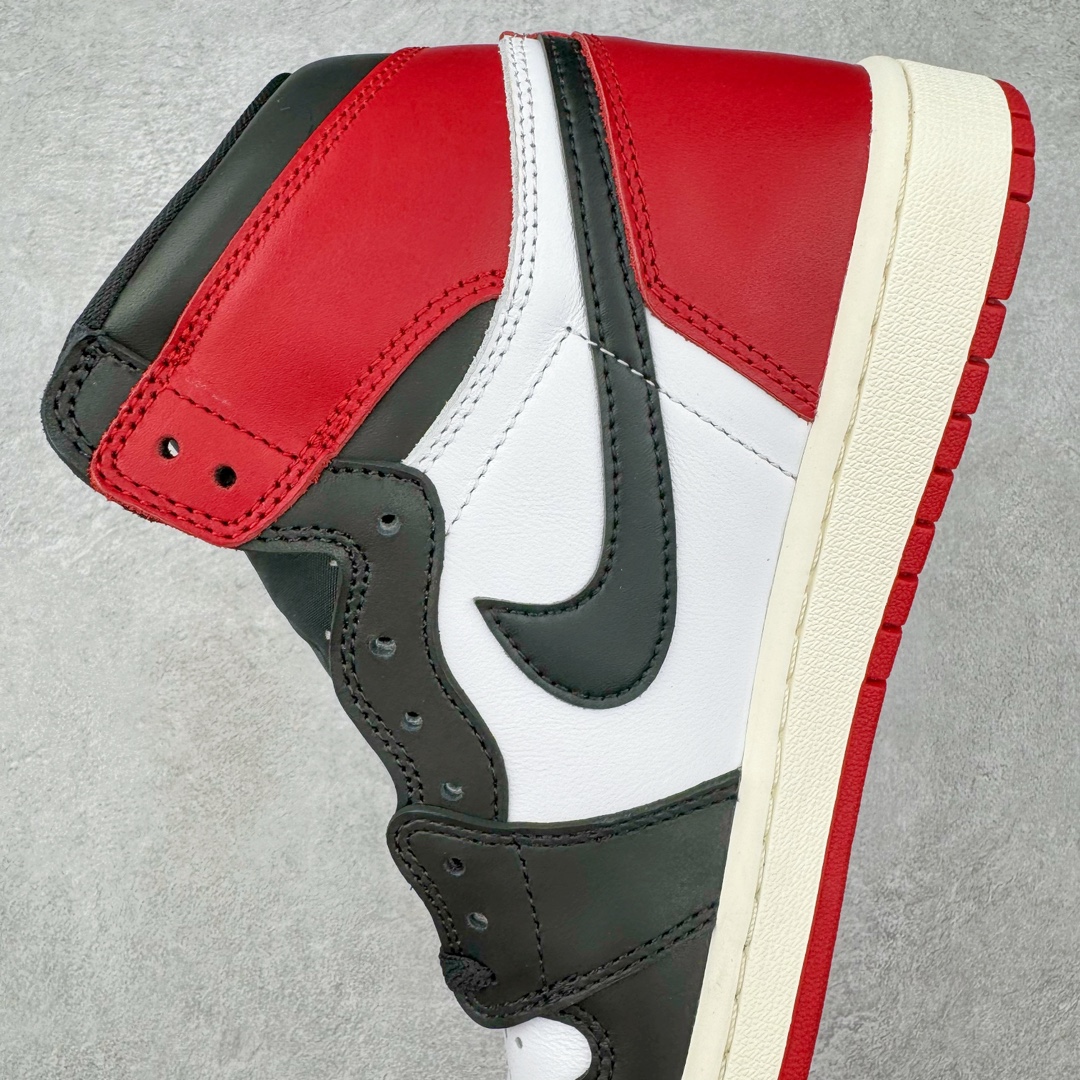 图片[7]-＃OG纯原 Air Jordan AJ1 Retro High 新黑脚趾2024 DZ5485-106 原盒原配 原厂拉帮工艺 针距密度一致 全新升级网板中底 原楦原纸板开发 后跟弧度收口自然不对折 极致一眼正品既视感 原厂皮料 进口玻璃冲刀皮料裁剪零毛边 承诺百分百一致原鞋 全鞋电脑针车工艺 鞋面清洁度最高QC检验标准 控制溢胶 飞翼3D高频深度立体 鞋盒、防尘纸 均采购来自原厂 尺码：36 36.5 37.5 38 38.5 39 40 40.5 41 42 42.5 43 44 44.5 45 46 47.5-选品中心