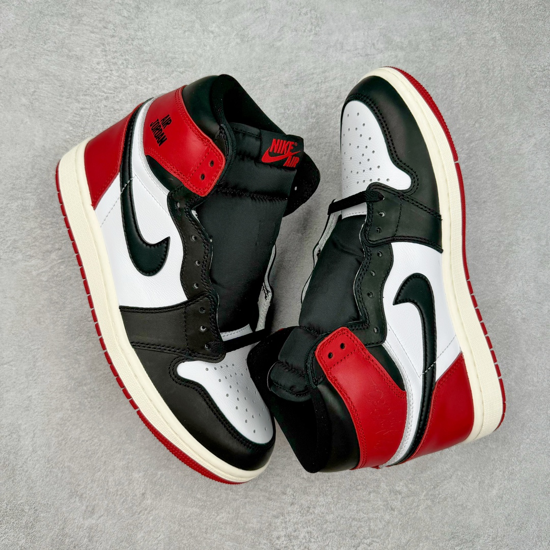 图片[3]-＃OG纯原 Air Jordan AJ1 Retro High 新黑脚趾2024 DZ5485-106 原盒原配 原厂拉帮工艺 针距密度一致 全新升级网板中底 原楦原纸板开发 后跟弧度收口自然不对折 极致一眼正品既视感 原厂皮料 进口玻璃冲刀皮料裁剪零毛边 承诺百分百一致原鞋 全鞋电脑针车工艺 鞋面清洁度最高QC检验标准 控制溢胶 飞翼3D高频深度立体 鞋盒、防尘纸 均采购来自原厂 尺码：36 36.5 37.5 38 38.5 39 40 40.5 41 42 42.5 43 44 44.5 45 46 47.5-选品中心