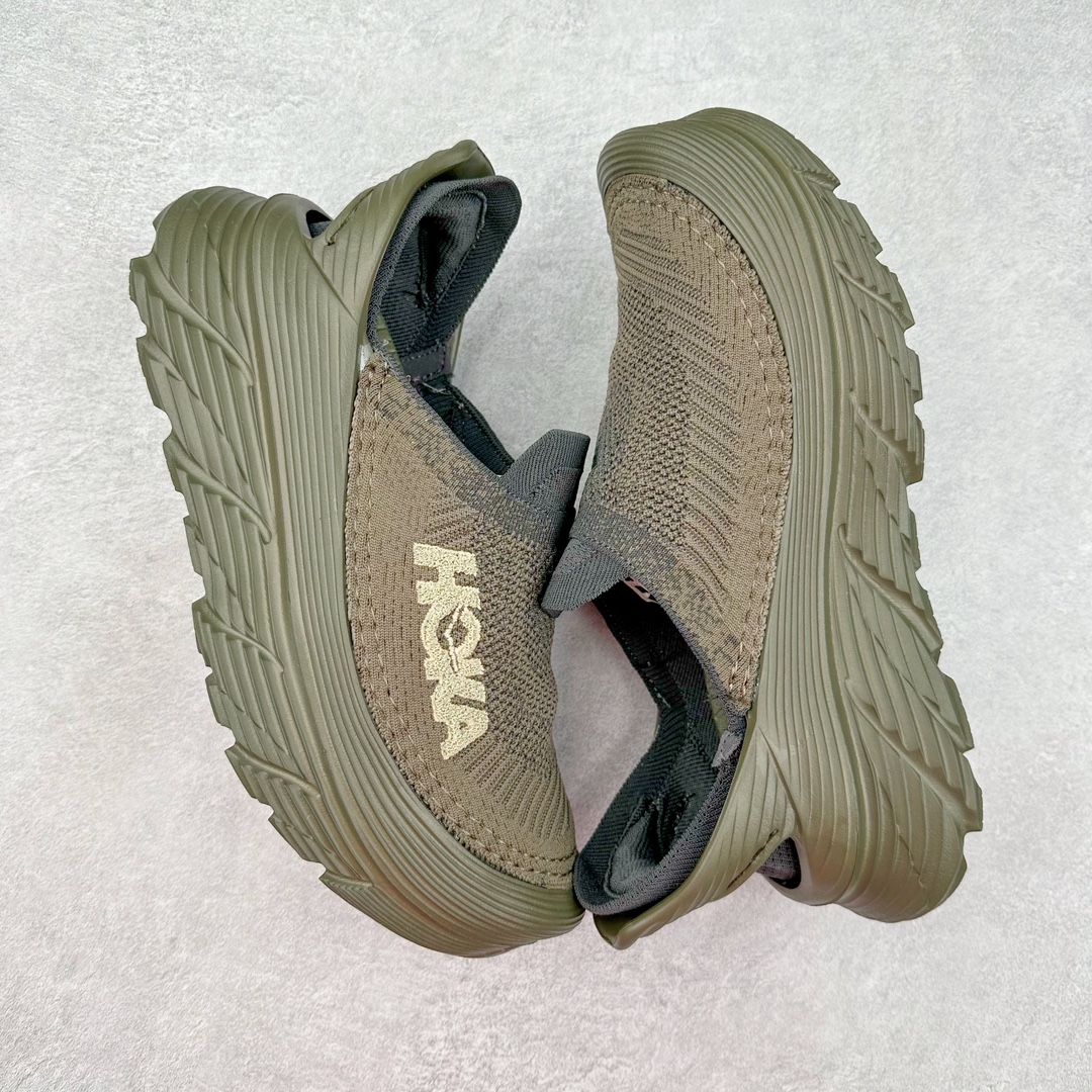 图片[3]-＃HK纯原 HOKA ONE ONE Restore TC 一脚蹬徒步舒适缓震运动鞋 继承了 HOKA ONE ONE® 标志性的缓冲中底，兼具轻盈脚感和出众缓震。NEWOK本期为大家准备了两款各具特色HOKA ONE ONE Restore TC 鞋款，希望能为你的夏日穿搭提供更多灵感。鞋款鞋面采用弹性布料，鞋面透气舒适，日常穿搭舒适不磨脚。鞋款以弹性松紧织带取代传统鞋带设计，省事又省心，“一脚蹬”简直是最具懒人属性的球鞋，低调朴素又不失质感。重量不到百克，依旧是外形“笨拙”实则是轻巧、舒适与安全兼备的品牌固有打法。搭配上，无论是夏日短裤造型，还是搭配你的长袜，Restore TC 能够满足你的多种穿搭。舒适程度堪比众多大牌“老头乐”，鞋底的厚厚的泡沫鞋垫让你深陷其中！尺码：36 36.5 37.5 38 38.5 39 40 40.5 41 42 42.5 43 44 44.5 45-选品中心