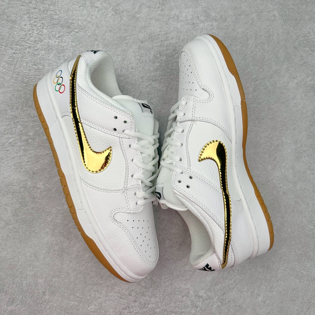 图片[3]-＃F版 NK SB Dunk Low 奥运白金 CD2563-166 性价比王者 极限压缩利润空间 超乎所想的高性价比 用料绝不含糊 原盒原配 正确耐磨橡胶大底 超高清洁度 全鞋零毛边皮料切割 全套原楦原模倾力打造完美版型 尺码：36 36.5 37.5 38 38.5 39 40 40.5 41 42 42.5 43 44 44.5 45 46 47.5-选品中心