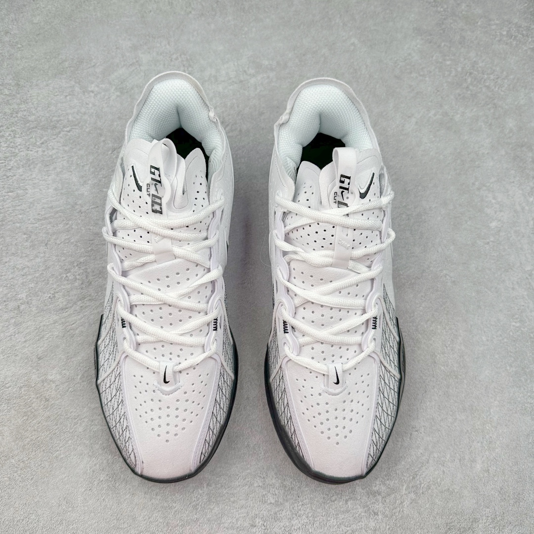 图片[2]-＃F版 NK G.T. Cut 3.0 EP GT3代实战篮球鞋 DV2913-102 该鞋款采用出众回弹设计 为切入、转向和移步篮筐提供出色的能量回馈 回弹性能带来弹力充沛的迈步体验 助你爆发疾速 全掌型 ZoomX 泡绵 缔造弹力出众的轻盈迈步体验 助你在比赛升温时能够急速快攻 驰骋全场 鞋面绳线与鞋带相结合 有助稳固前足 后跟搭配加垫鞋口 为脚踝营造舒适稳固感受 全掌型 ZoomX 泡绵 能够带来出众的能量回馈 前足外侧采用精巧塑料覆面 在瞬间爆发时提供稳固脚感 尺码：39 40 40.5 41 42 42.5 43 44 44.5 45 46-选品中心