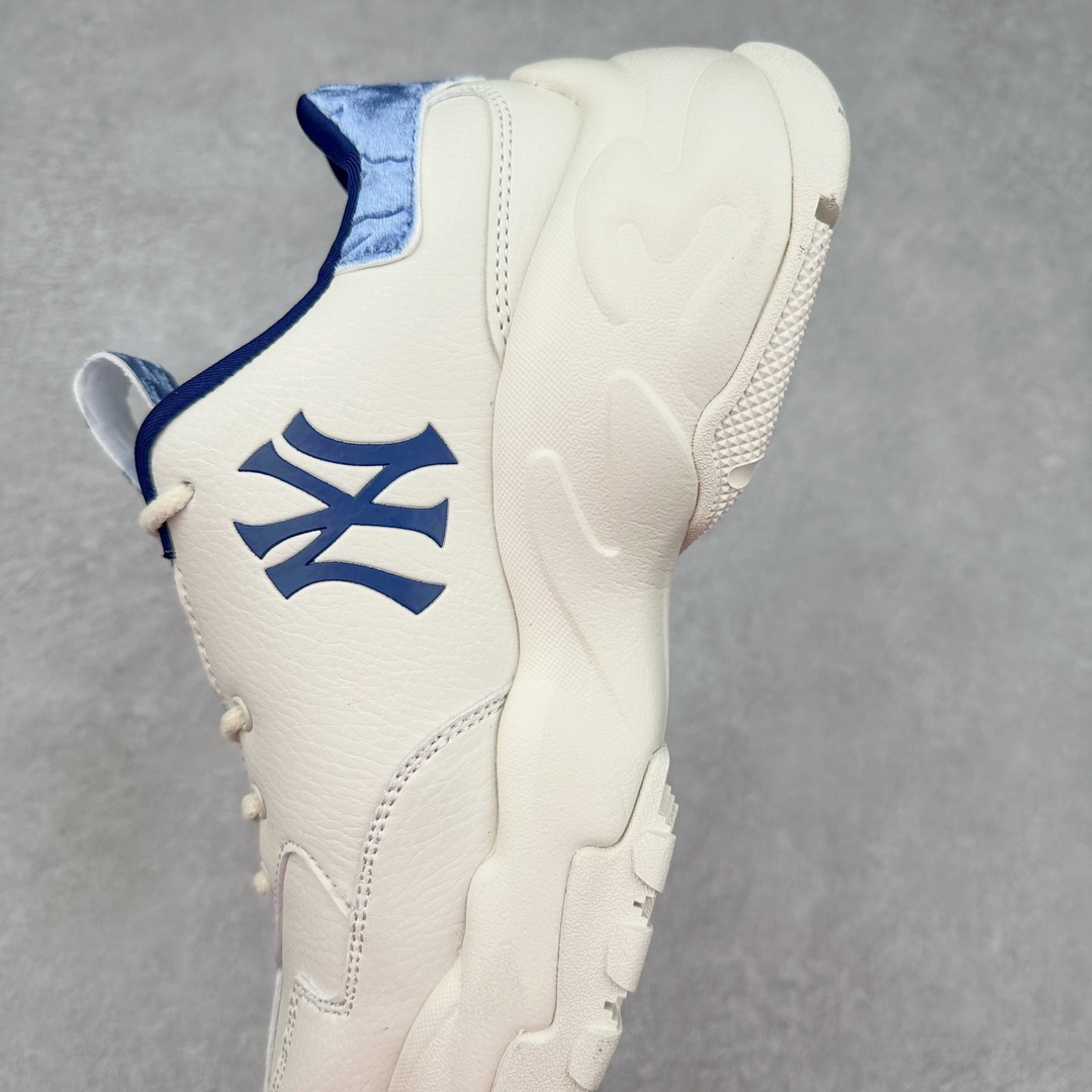 图片[7]-＃PB过验版 MLB Big Ball Chunky 复古印花老爹鞋系列低帮轻量增高厚底百搭休闲运动慢跑鞋 Korea韩国联名NY美国榄球纽约洋基队限定 目前可过轻松秒过各类鉴定 能操作的私聊 韩国代购专供 左脚内置NFC感应 区别市面贴纸假芯片 MLB专用菱形双针中底布 重点细节中底布带注胶孔 原厂NFC感应吊牌 支持鉴定 一个两位数 原盒原标 全套原楦原纸板原厂数据开发 中韩文保养标贴 绿色防霉片 平台代购专供 独家一比一RB+MD组合大底 高频后跟小人Logo精准对位立体饱满 正确网布加超迁鞋面 转印中底走线紧密 转印Logo工艺表层防刮不掉色 尺码：35 36 36.5 37.5 38 38.5 39 40 40.5 41 42 42.5 43 44 44.5 45-选品中心