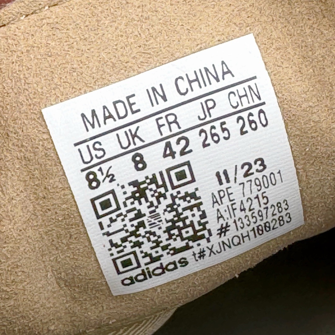 图片[18]-＃LJ渠道版特价 Fear Of God x AD Athletics Runner Los Angeles 运动跑系列低帮增高系带百搭休闲运动慢跑鞋鞋 FOG联名 棕色 IF4215 年度大戏 匠心打造 开发时长超过半年 目前可过各类鉴定或无法鉴定 裸鞋随便操作 独家私模百万磨具冲刀加持 广硕原厂全套原纸板楦头开发 原厂特供皮料加持 确保原汁原味 低调的一体式配色与高级材质承袭 FOG 一贯风格 鞋带处的锁定扣增加了穿脱便捷性 同时与后跟处的 Fear of God 铭牌一起增加了细节精致感 整体鞋靴造型似乎让人想起了兄弟品牌 Yeezy 的 RNR 系列鞋款 看来「老棉鞋」将在今年秋冬掀起一波全新攻势 尺码对应库存明细‼️-选品中心