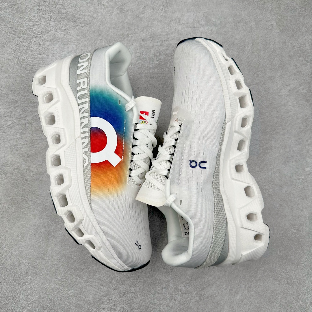 图片[3]-＃GX On Cloudmonster 2 昂跑减震生活休闲鞋 此运动品牌 开创于2010年 缓震着陆、强效回弹、轻柔质感的设计构思始终是ON研制关键 与此同时基于“为全球提供革新性的跑步感受”信念 陆续推出了多款跑鞋及其以专业运动人体跑步工程学为设计关键的功能性跑步服饰设备 让跑者不费力气地畅快畅跑 尺码：36 36.5 37.5 38 38.5 39 40 40.5 41 42 42.5 43 44 44.5 45-选品中心