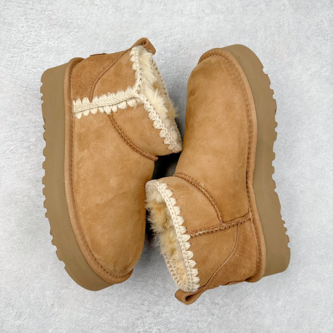 图片[3]-＃SP原厂 UGG 6109G 周冬雨编织秋冬羊皮毛一体雪地靴 全鞋采用ZP同厂 隆丰A级澳洲进口羊皮毛一体 品牌代工厂生产线 完全遵循ZP工艺流程 代工厂原厂版师 秉承无原鞋不开发选择 注重每一处细节 市面最正版型 TREADLITE\\\”轻翼\\\”科技外底 轻便/耐用/柔韧/桩型【售后郑重承诺】一个月内若出现重大脱胶/断底等质量问题 直接为您换新！尺码：35 36 37 38 39 40-选品中心