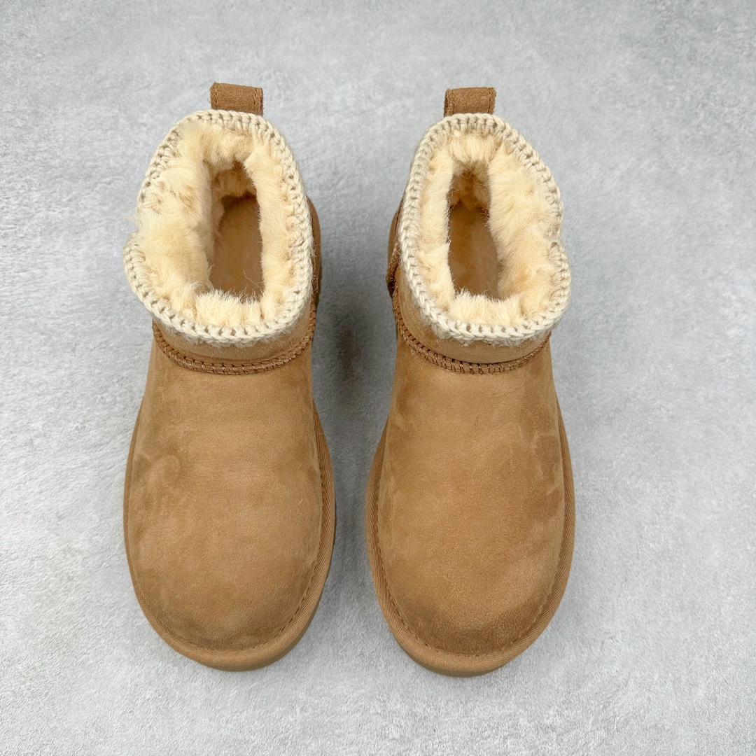 图片[2]-＃SP原厂 UGG 6109G 周冬雨编织秋冬羊皮毛一体雪地靴 全鞋采用ZP同厂 隆丰A级澳洲进口羊皮毛一体 品牌代工厂生产线 完全遵循ZP工艺流程 代工厂原厂版师 秉承无原鞋不开发选择 注重每一处细节 市面最正版型 TREADLITE\\\”轻翼\\\”科技外底 轻便/耐用/柔韧/桩型【售后郑重承诺】一个月内若出现重大脱胶/断底等质量问题 直接为您换新！尺码：35 36 37 38 39 40-选品中心