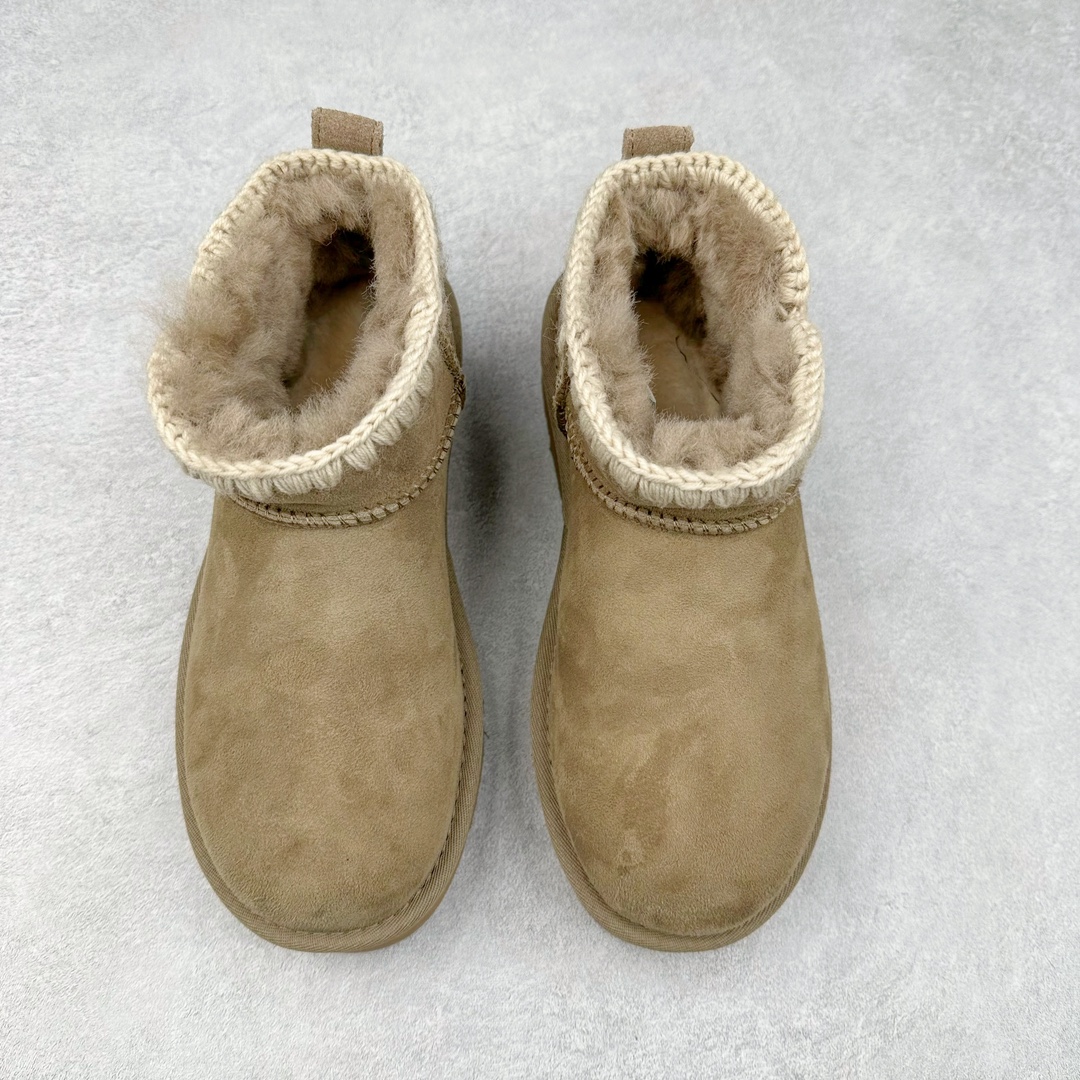 图片[2]-＃SP原厂 UGG 6109G 周冬雨编织秋冬羊皮毛一体雪地靴 全鞋采用ZP同厂 隆丰A级澳洲进口羊皮毛一体 品牌代工厂生产线 完全遵循ZP工艺流程 代工厂原厂版师 秉承无原鞋不开发选择 注重每一处细节 市面最正版型 TREADLITE\\\”轻翼\\\”科技外底 轻便/耐用/柔韧/桩型【售后郑重承诺】一个月内若出现重大脱胶/断底等质量问题 直接为您换新！尺码：35 36 37 38 39 40-选品中心