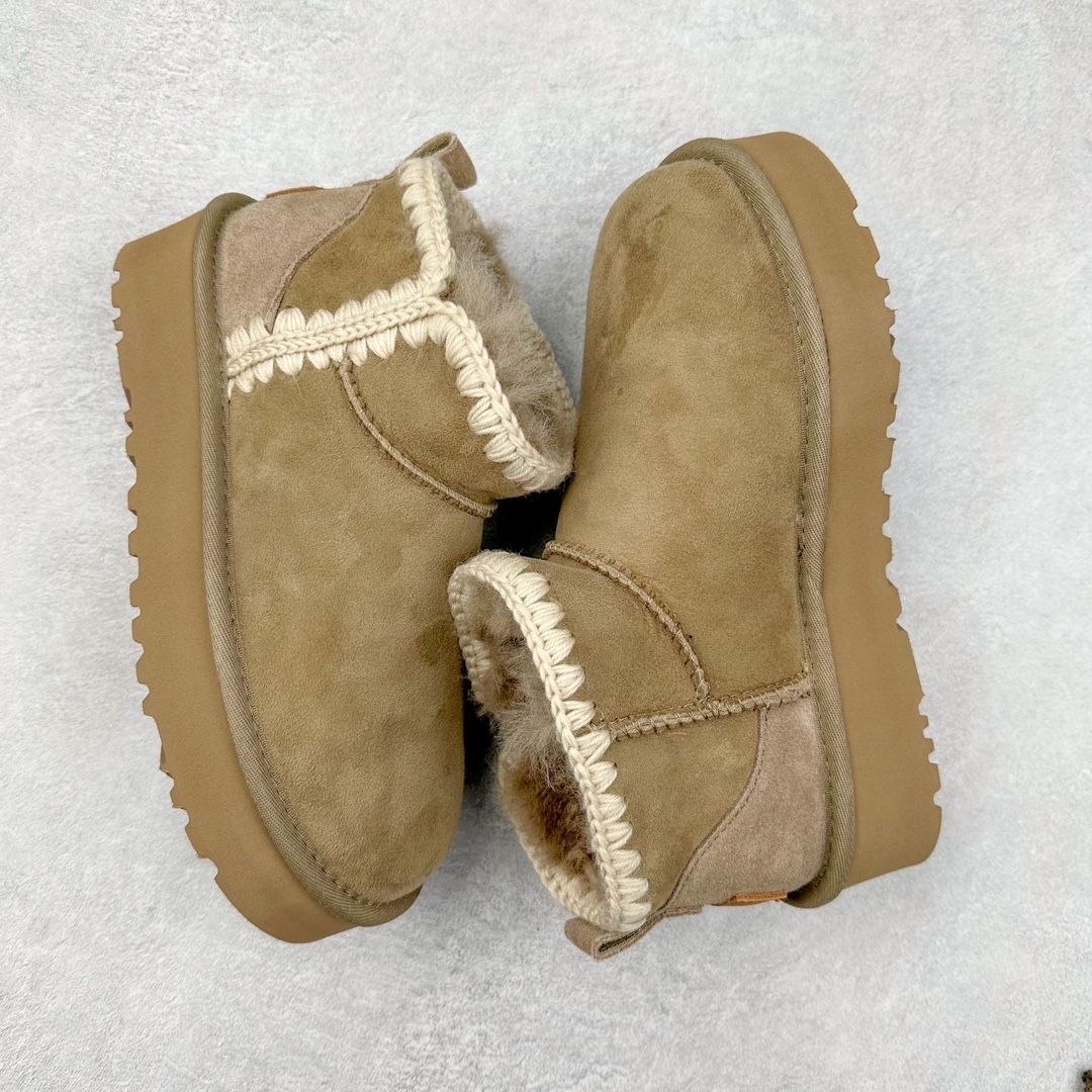 图片[3]-＃SP原厂 UGG 6109G 周冬雨编织秋冬羊皮毛一体雪地靴 全鞋采用ZP同厂 隆丰A级澳洲进口羊皮毛一体 品牌代工厂生产线 完全遵循ZP工艺流程 代工厂原厂版师 秉承无原鞋不开发选择 注重每一处细节 市面最正版型 TREADLITE\\\”轻翼\\\”科技外底 轻便/耐用/柔韧/桩型【售后郑重承诺】一个月内若出现重大脱胶/断底等质量问题 直接为您换新！尺码：35 36 37 38 39 40-选品中心