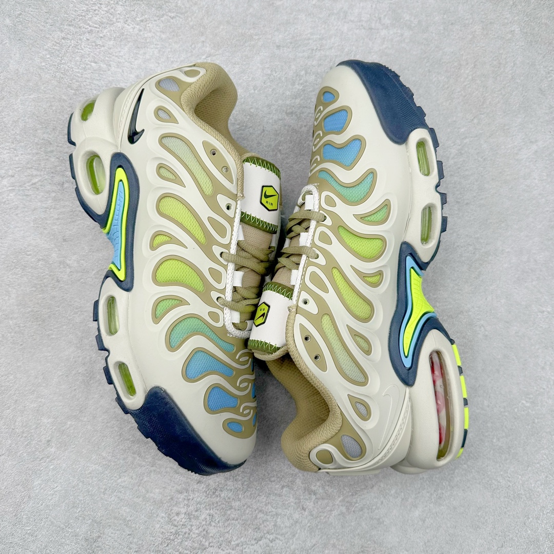 图片[3]-＃特价福利 NK Air Max Plus Drift 复古气垫跑鞋 中底造型大部分保留，仅在前段追加了加固上翻 鞋面的经典轮廓得以重塑 带来更契合现代审美的外观 整双鞋采用撞色妆点 鞋面采用网眼布和皮革材质打造 鞋舌处带有 3M 反光科技 鞋垫处和鞋后跟印有 “TN” 字样 彰显鞋款身份 配置方面中底搭载 Air Max 科技 保证了日常穿着的缓震性 尺码：36 36.5 37.5 38 38.5 39 40 40.5 41 42 42.5 43 44 44.5 45-选品中心