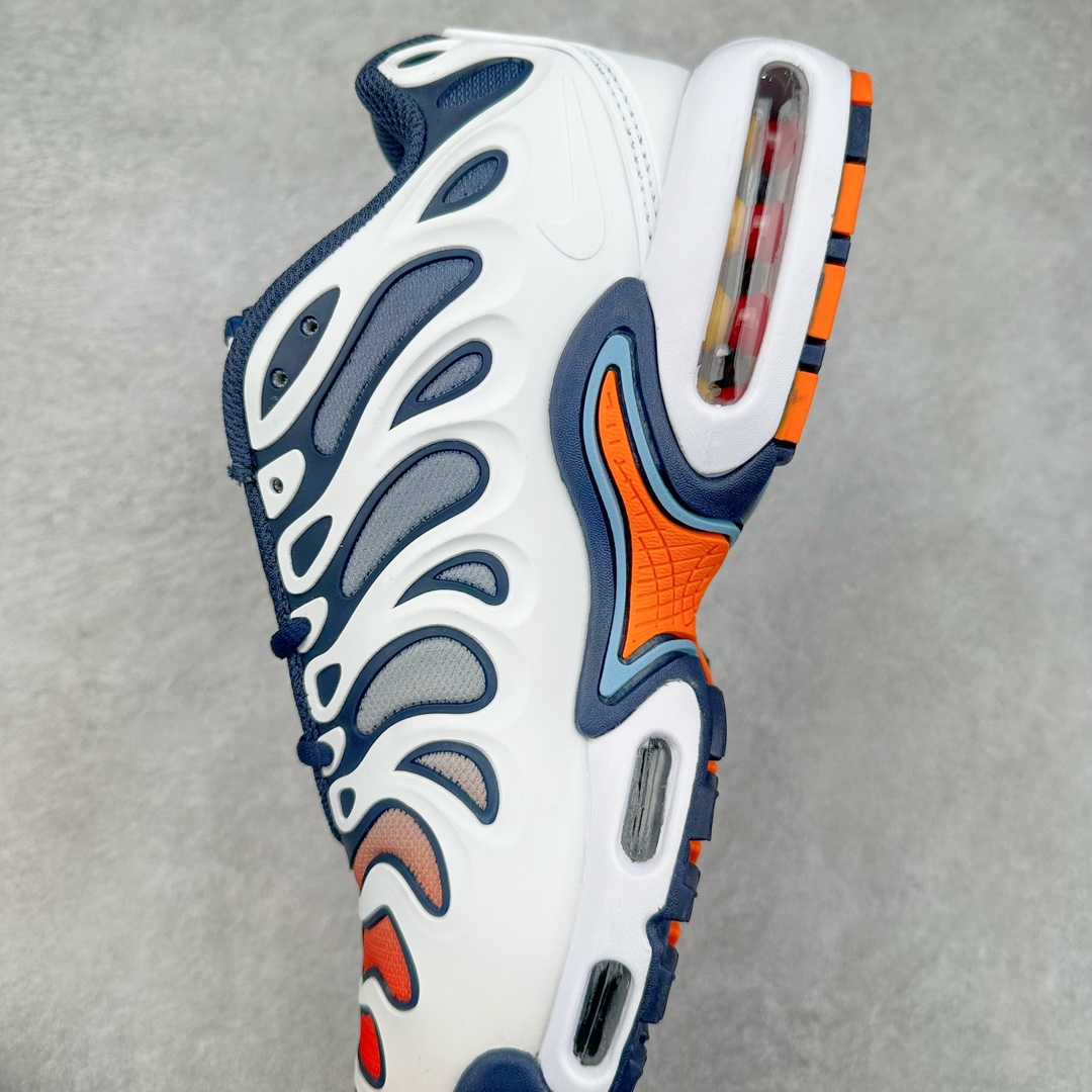 图片[7]-＃特价福利 NK Air Max Plus Drift 复古气垫跑鞋 中底造型大部分保留，仅在前段追加了加固上翻 鞋面的经典轮廓得以重塑 带来更契合现代审美的外观 整双鞋采用撞色妆点 鞋面采用网眼布和皮革材质打造 鞋舌处带有 3M 反光科技 鞋垫处和鞋后跟印有 “TN” 字样 彰显鞋款身份 配置方面中底搭载 Air Max 科技 保证了日常穿着的缓震性 尺码：36 36.5 37.5 38 38.5 39 40 40.5 41 42 42.5 43 44 44.5 45-选品中心