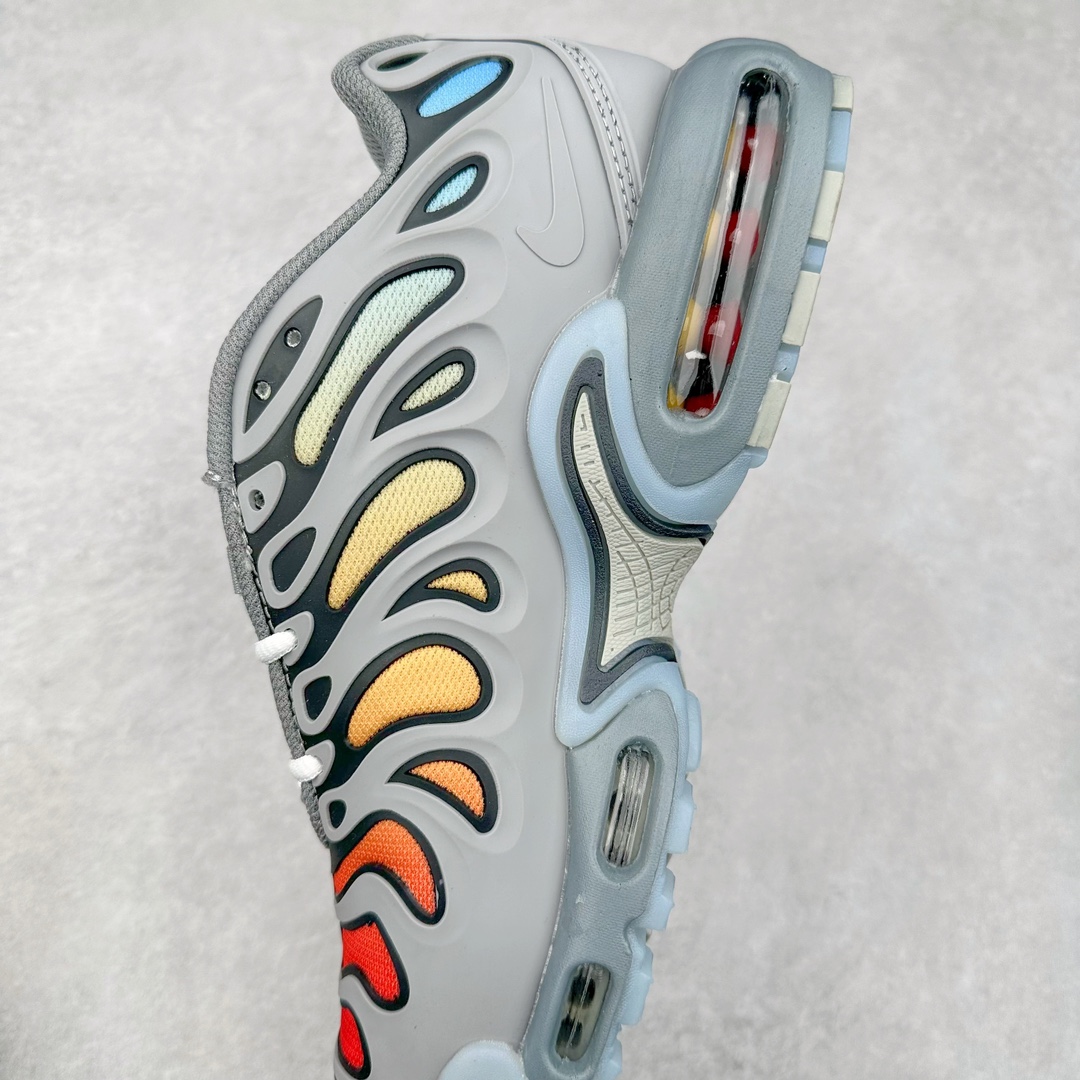 图片[7]-＃特价福利 NK Air Max Plus Drift 复古气垫跑鞋 中底造型大部分保留，仅在前段追加了加固上翻 鞋面的经典轮廓得以重塑 带来更契合现代审美的外观 整双鞋采用撞色妆点 鞋面采用网眼布和皮革材质打造 鞋舌处带有 3M 反光科技 鞋垫处和鞋后跟印有 “TN” 字样 彰显鞋款身份 配置方面中底搭载 Air Max 科技 保证了日常穿着的缓震性 尺码：36 36.5 37.5 38 38.5 39 40 40.5 41 42 42.5 43 44 44.5 45-选品中心