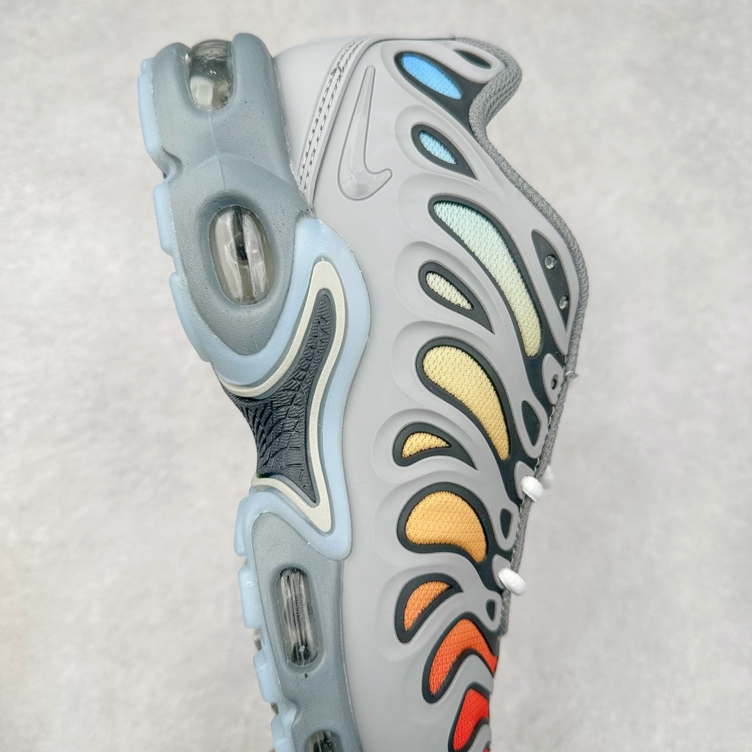 图片[6]-＃特价福利 NK Air Max Plus Drift 复古气垫跑鞋 中底造型大部分保留，仅在前段追加了加固上翻 鞋面的经典轮廓得以重塑 带来更契合现代审美的外观 整双鞋采用撞色妆点 鞋面采用网眼布和皮革材质打造 鞋舌处带有 3M 反光科技 鞋垫处和鞋后跟印有 “TN” 字样 彰显鞋款身份 配置方面中底搭载 Air Max 科技 保证了日常穿着的缓震性 尺码：36 36.5 37.5 38 38.5 39 40 40.5 41 42 42.5 43 44 44.5 45-选品中心
