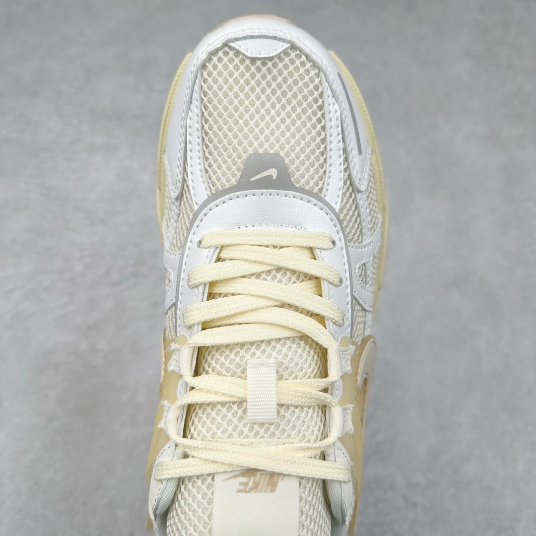 图片[4]-NK V2K Runtekk 减震防滑低帮 复古老爹鞋跑步鞋 HQ1512-110 鞋款被命名为 Runtekk 设计上借鉴了 2000 年的跑鞋风格 配色上以金属银为主调 简练又有复古运动气质 材质上使用大面积网眼、皮革、TPU 组成 支撑和透气性肯定不错 中底处由 Cushlon 泡绵打造 保证在压马路时可以提供优秀脚感 并通过一手做旧氧化效果突出复古感 中底造型很容易让大家联想到巴黎世家3XL 增高效果同样不能忽视 尺码：36 36.5 37.5 38 38.5 39 40 40.5 41 42 42.5 43 44 44.5 45-选品中心