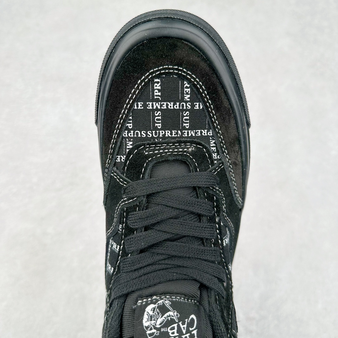 图片[4]-Supreme x Vans Half Cab Pro Skate 美式复古防滑耐磨休闲中帮滑板鞋 黑色货号：VN0A3QPH2YW 白灰货号：VN0A3QPH2YV1 尺码：36 36.5 37 38 38.5 39 40 40.5 41 42 42.5 43 44-选品中心