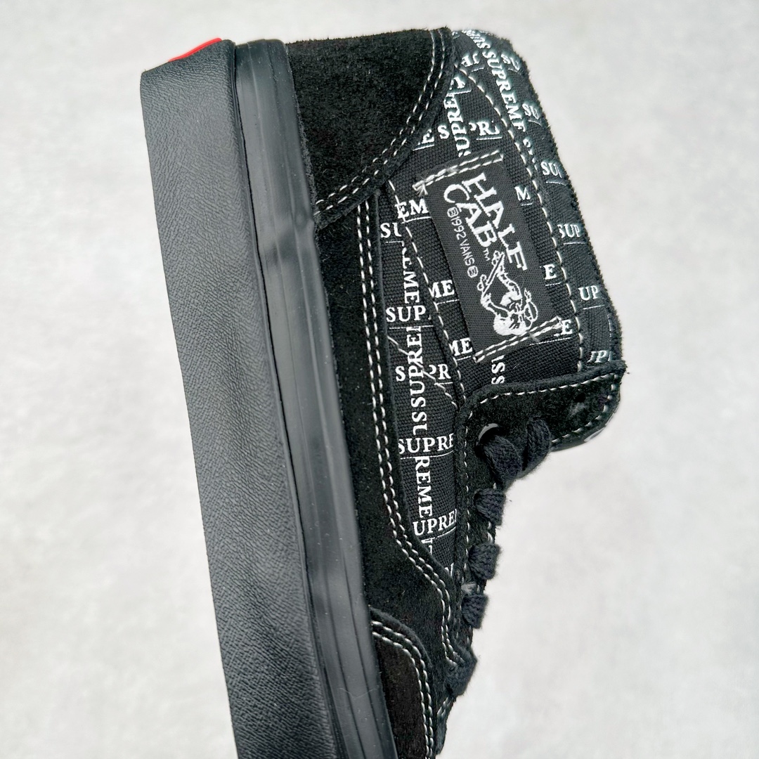 图片[6]-Supreme x Vans Half Cab Pro Skate 美式复古防滑耐磨休闲中帮滑板鞋 黑色货号：VN0A3QPH2YW 白灰货号：VN0A3QPH2YV1 尺码：36 36.5 37 38 38.5 39 40 40.5 41 42 42.5 43 44-选品中心