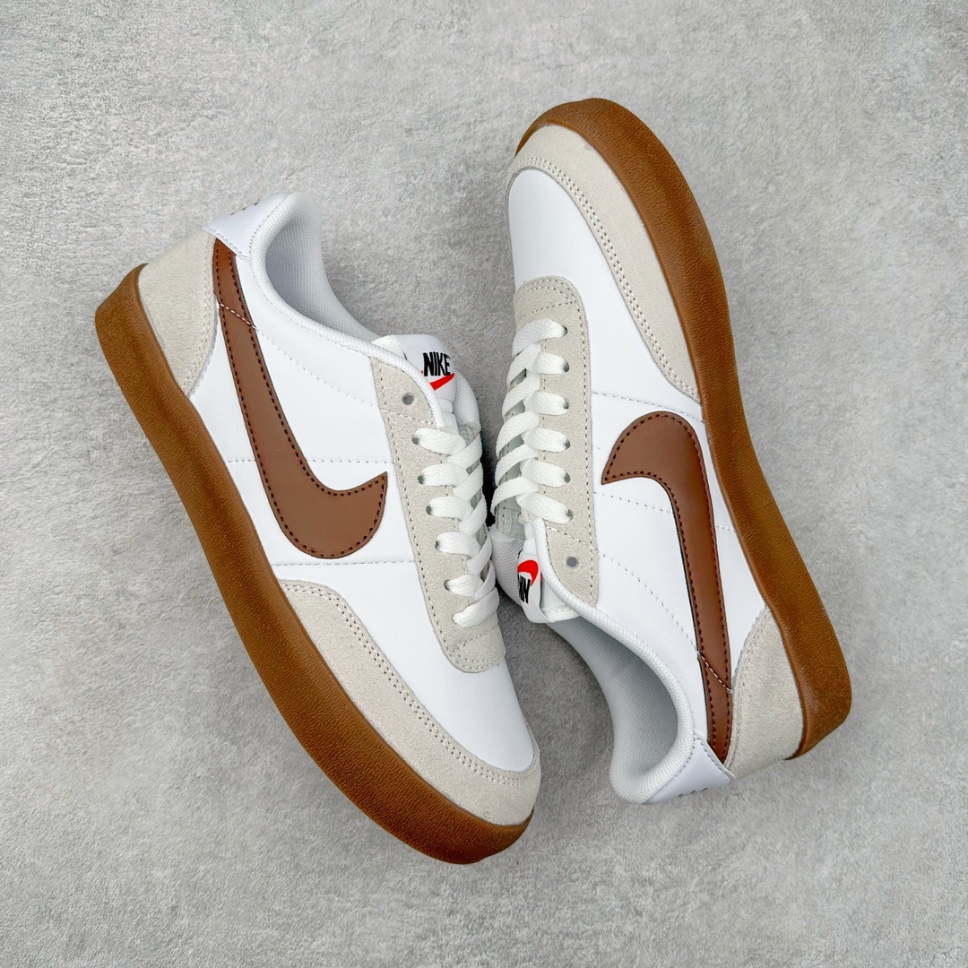 图片[3]-J.Crew x NK Killshot II Leather 联名复古板鞋 432997-130 采用米白色皮革制作鞋身 Swoosh 点缀其中 最后搭载棕色生胶大底 流露出满满的复古气气息 尺码：36 36.5 37.5 38 38.5 39 40 40.5 41 42 42.5 43 44 44.5 45-选品中心