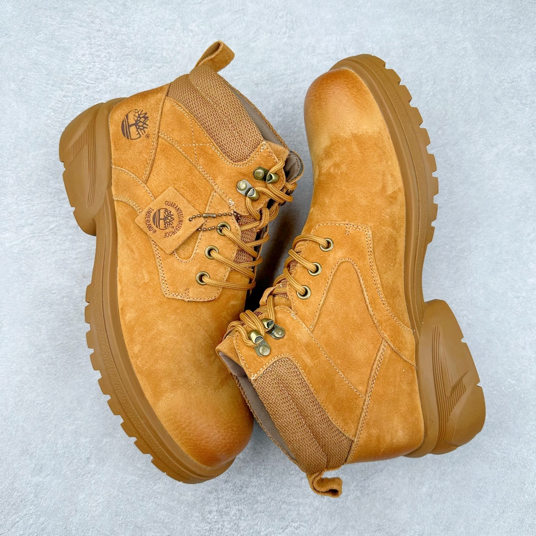 图片[3]-Timberland添柏岚/天伯伦户外中帮休闲大黄靴系列 广东大厂品质 原盒原包装 面料采用意大利🇮🇹顶级磨砂细纹牛皮 搭配防臭防腐真皮乳胶鞋垫 给您完美的穿着体验 质量考究耐穿 型男必备 专治不帅 高品质脚感一流 尺码：38 39 40 41 42 43 44（皮鞋码）-选品中心