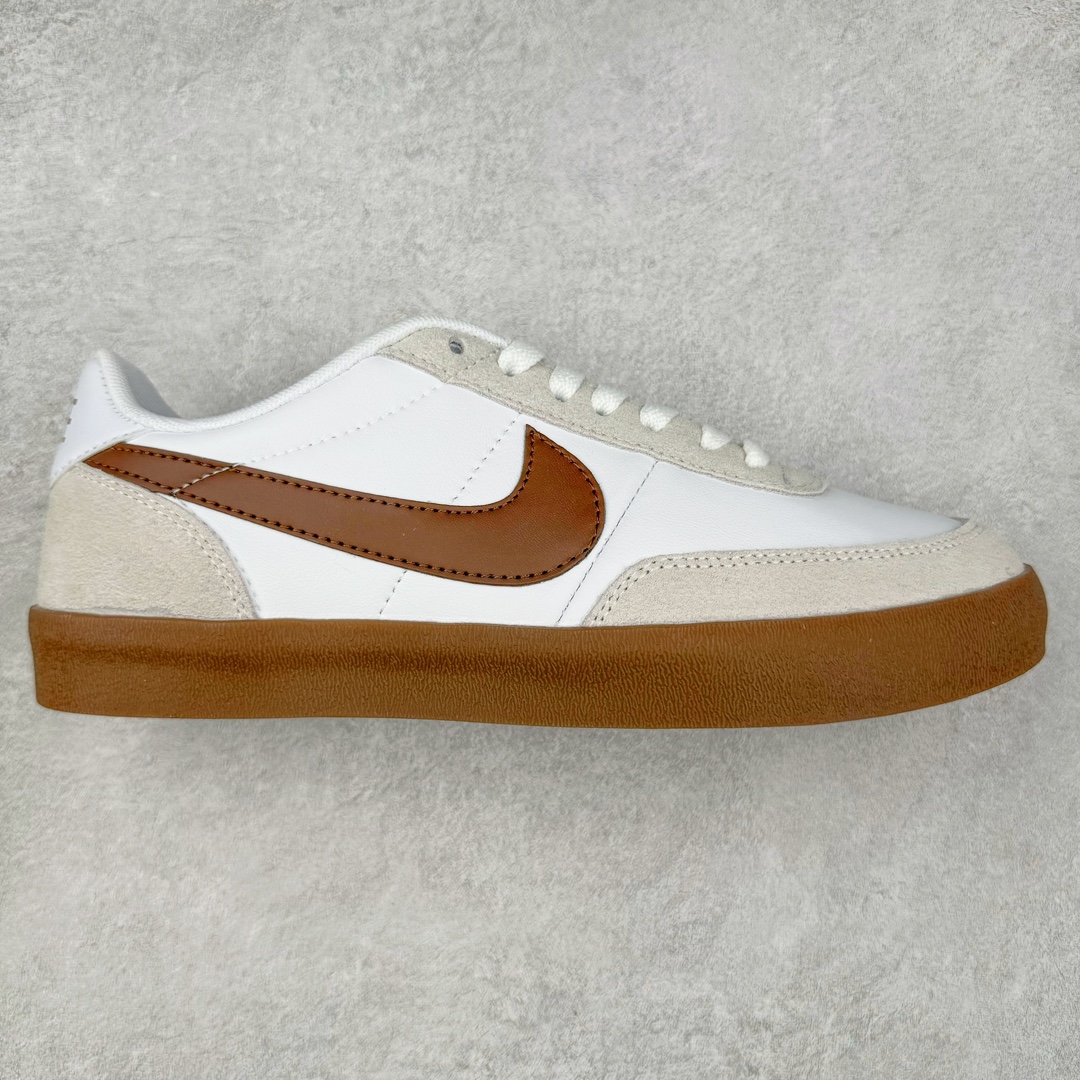 J.Crew x NK Killshot II Leather 联名复古板鞋 432997-130 采用米白色皮革制作鞋身 Swoosh 点缀其中 最后搭载棕色生胶大底 流露出满满的复古气气息 尺码：36 36.5 37.5 38 38.5 39 40 40.5 41 42 42.5 43 44 44.5 45-选品中心