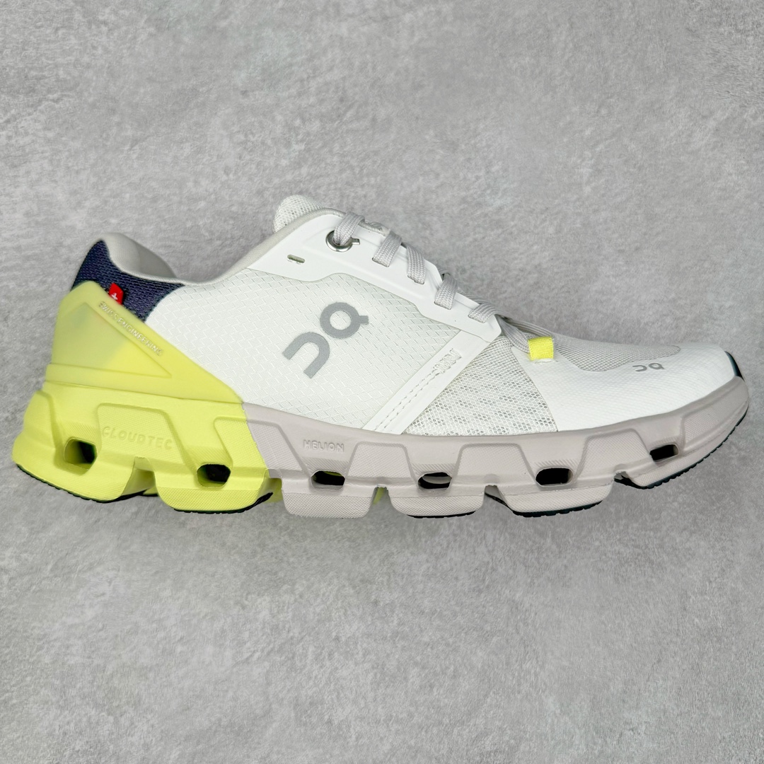 ＃GX On Cloudflyer 4 昂跑减震生活休闲鞋 此运动品牌 开创于2010年 缓震着陆、强效回弹、轻柔质感的设计构思始终是ON研制关键 与此同时基于“为全球提供革新性的跑步感受”信念 陆续推出了多款跑鞋及其以专业运动人体跑步工程学为设计关键的功能性跑步服饰设备 让跑者不费力气地畅快畅跑 尺码：36 36.5 37.5 38 38.5 39 40 40.5 41 42 42.5 43 44 44.5 45-选品中心