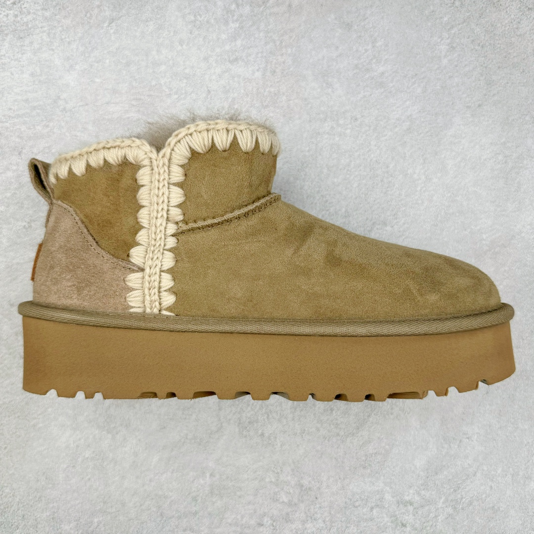 ＃SP原厂 UGG 6109G 周冬雨编织秋冬羊皮毛一体雪地靴 全鞋采用ZP同厂 隆丰A级澳洲进口羊皮毛一体 品牌代工厂生产线 完全遵循ZP工艺流程 代工厂原厂版师 秉承无原鞋不开发选择 注重每一处细节 市面最正版型 TREADLITE\\\”轻翼\\\”科技外底 轻便/耐用/柔韧/桩型【售后郑重承诺】一个月内若出现重大脱胶/断底等质量问题 直接为您换新！尺码：35 36 37 38 39 40-选品中心