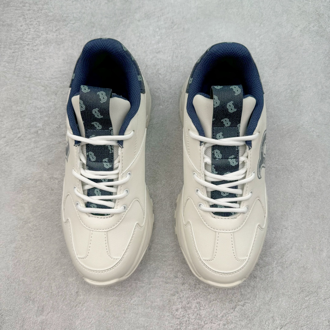 图片[2]-＃PB过验版 MLB Big Ball Chunky 复古印花老爹鞋系列低帮轻量增高厚底百搭休闲运动慢跑鞋 Korea韩国联名NY美国榄球纽约洋基队限定 目前可过轻松秒过各类鉴定 能操作的私聊 韩国代购专供 左脚内置NFC感应 区别市面贴纸假芯片 MLB专用菱形双针中底布 重点细节中底布带注胶孔 原厂NFC感应吊牌 支持鉴定 一个两位数 原盒原标 全套原楦原纸板原厂数据开发 中韩文保养标贴 绿色防霉片 平台代购专供 独家一比一RB+MD组合大底 高频后跟小人Logo精准对位立体饱满 正确网布加超迁鞋面 转印中底走线紧密 转印Logo工艺表层防刮不掉色 尺码：35 36 36.5 37.5 38 38.5 39 40 40.5 41 42 42.5 43 44 44.5 45-选品中心
