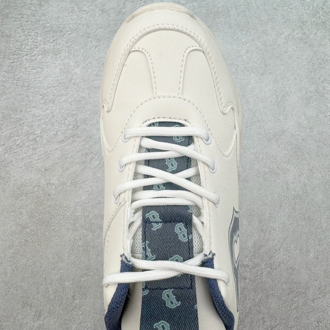 图片[4]-＃PB过验版 MLB Big Ball Chunky 复古印花老爹鞋系列低帮轻量增高厚底百搭休闲运动慢跑鞋 Korea韩国联名NY美国榄球纽约洋基队限定 目前可过轻松秒过各类鉴定 能操作的私聊 韩国代购专供 左脚内置NFC感应 区别市面贴纸假芯片 MLB专用菱形双针中底布 重点细节中底布带注胶孔 原厂NFC感应吊牌 支持鉴定 一个两位数 原盒原标 全套原楦原纸板原厂数据开发 中韩文保养标贴 绿色防霉片 平台代购专供 独家一比一RB+MD组合大底 高频后跟小人Logo精准对位立体饱满 正确网布加超迁鞋面 转印中底走线紧密 转印Logo工艺表层防刮不掉色 尺码：35 36 36.5 37.5 38 38.5 39 40 40.5 41 42 42.5 43 44 44.5 45-选品中心