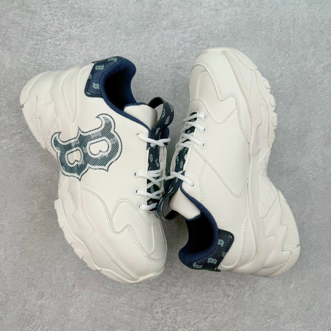 图片[3]-＃PB过验版 MLB Big Ball Chunky 复古印花老爹鞋系列低帮轻量增高厚底百搭休闲运动慢跑鞋 Korea韩国联名NY美国榄球纽约洋基队限定 目前可过轻松秒过各类鉴定 能操作的私聊 韩国代购专供 左脚内置NFC感应 区别市面贴纸假芯片 MLB专用菱形双针中底布 重点细节中底布带注胶孔 原厂NFC感应吊牌 支持鉴定 一个两位数 原盒原标 全套原楦原纸板原厂数据开发 中韩文保养标贴 绿色防霉片 平台代购专供 独家一比一RB+MD组合大底 高频后跟小人Logo精准对位立体饱满 正确网布加超迁鞋面 转印中底走线紧密 转印Logo工艺表层防刮不掉色 尺码：35 36 36.5 37.5 38 38.5 39 40 40.5 41 42 42.5 43 44 44.5 45-选品中心