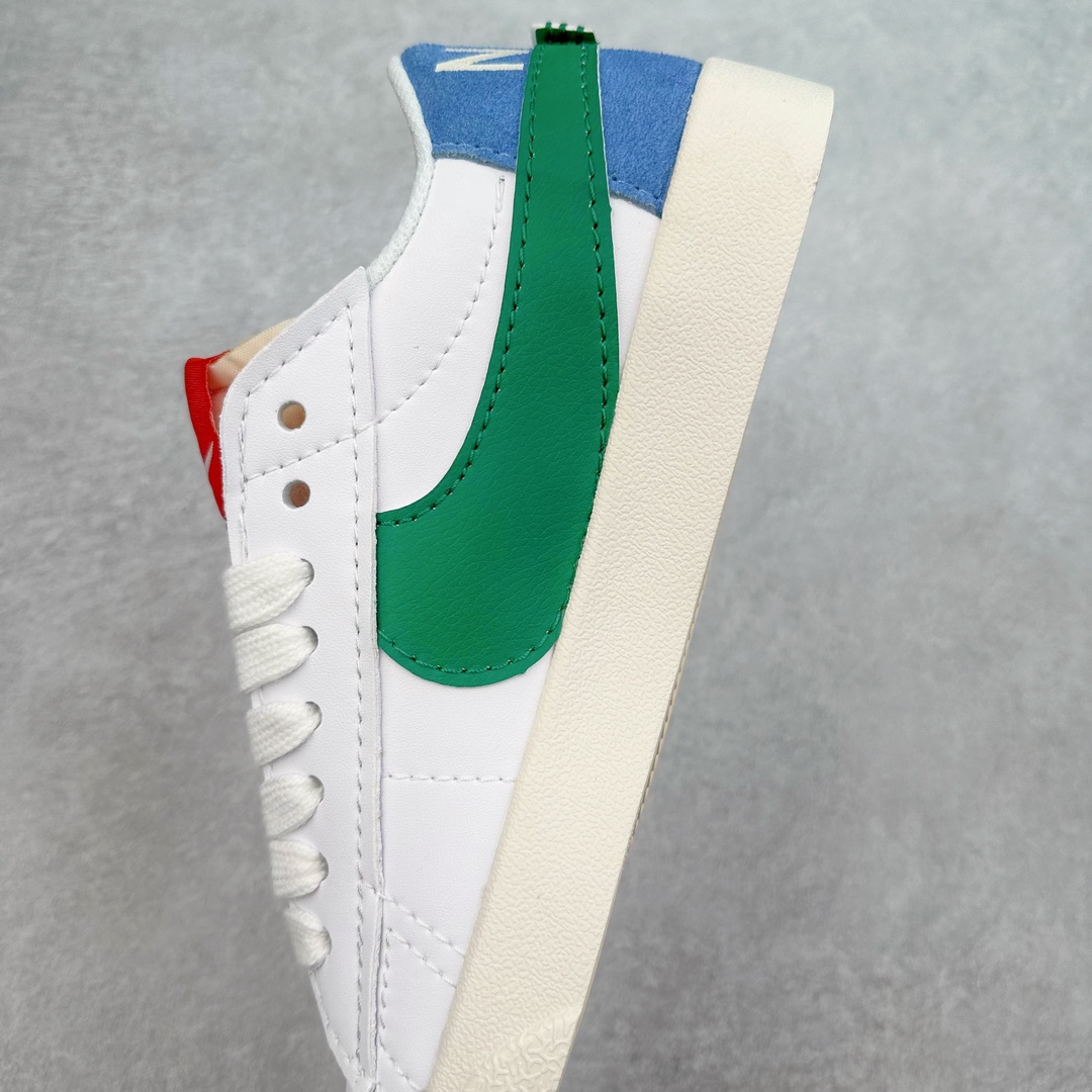 图片[7]-＃特价福利 NK Blazer Low \’77 Jumbo 开拓者大钩 DQ1470 焕新升级经典 Blazer 鞋款 大号 Swoosh 突出新时代更加张扬的潮流感 对经典的又一次改良升级 大号 Swoosh 设计结合宽大鞋带 符合当下潮流意趣 橡胶外底融入凸起人字形底纹增添几分户外感觉 尺码：36 36.5 37.5 38 38.5 39 40 40.5 41 42 42.5 43 44 44.5 45-选品中心