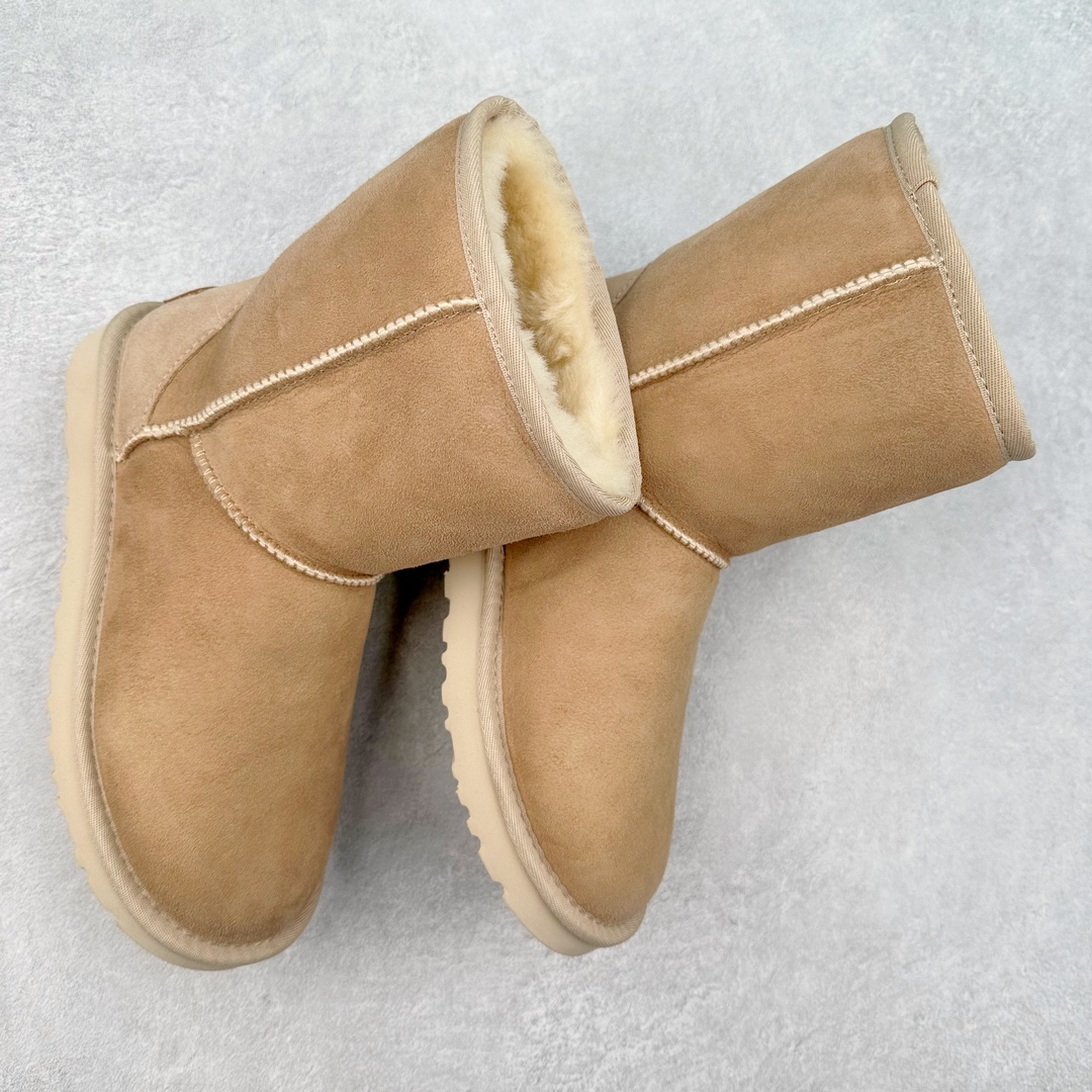 图片[3]-＃GD UGG 6223经典秋冬羊皮毛一体雪地靴 隆丰A级澳洲进口羊皮毛一体 完全遵循ZP工艺流程 代工厂原厂版师 秉承无原鞋不开发选择 注重每一处细节 市面最正版型 TREADLITE\\\”轻翼\\\”科技外底 轻便/耐用/柔韧/桩型【售后郑重承诺】一个月内若出现重大脱胶/断底等质量问题 直接为您换新 翻毛皮鞋面 细腻亲肤再生聚酯纤维滚边 舒适易打理 保暖性佳 UGG plush™ 里衬和内底 茸软亲肤 舒适暖足 经典鞋型搭配轻盈厚底 稳稳拿捏秋冬出街时髦造型 Treadlite by UGG 轻翼大底 轻盈缓震 为双足减负 舒适轻便 助你轻松畅玩整天 尺码：35 36 37 38 39 40-选品中心